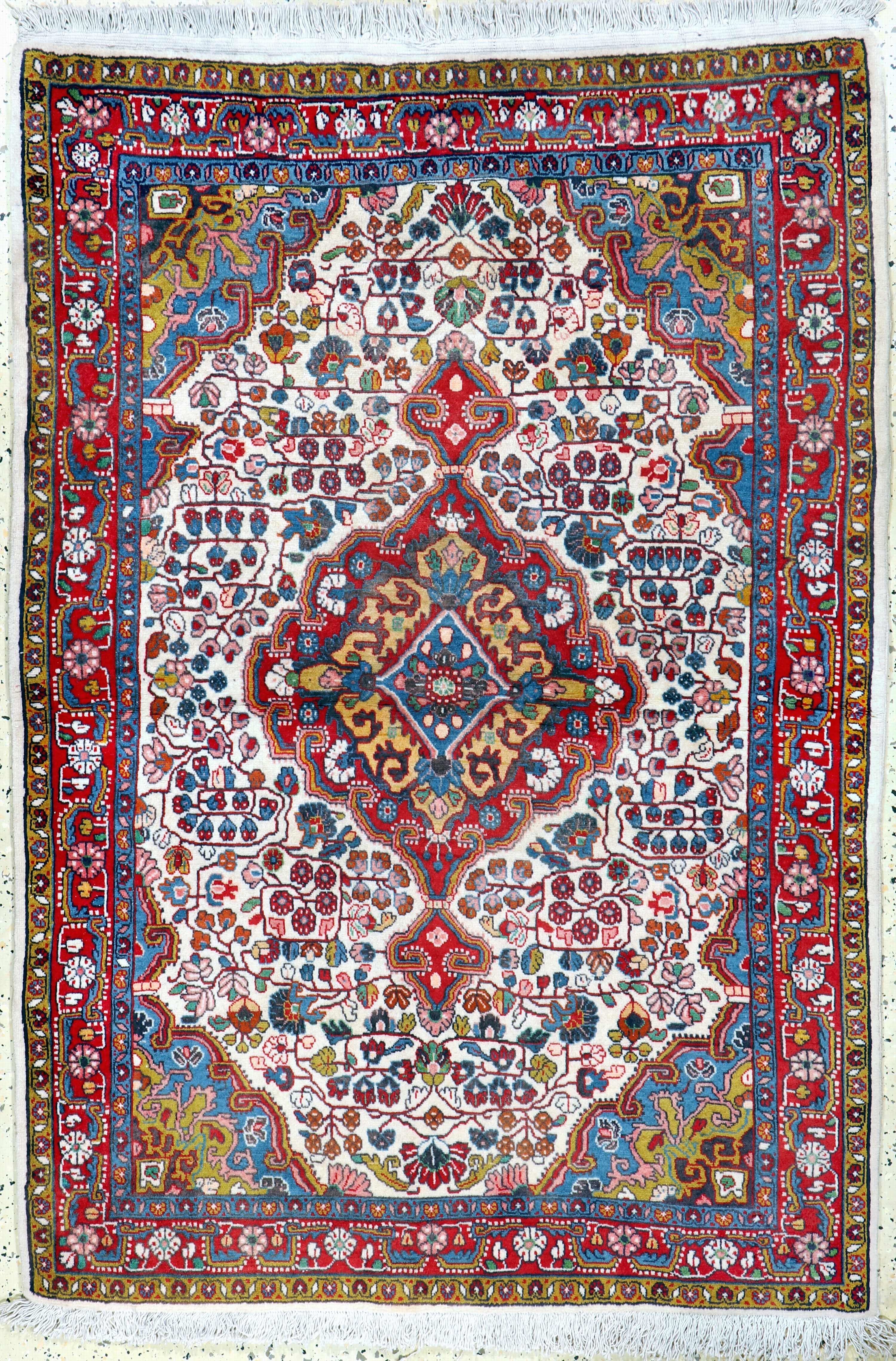 Image 26859526 - Sarogh, Persien, Ende 20.Jhd, Wolle auf Baumwolle, ca. 155 x 107 cm, EHZ: 2-3 ...