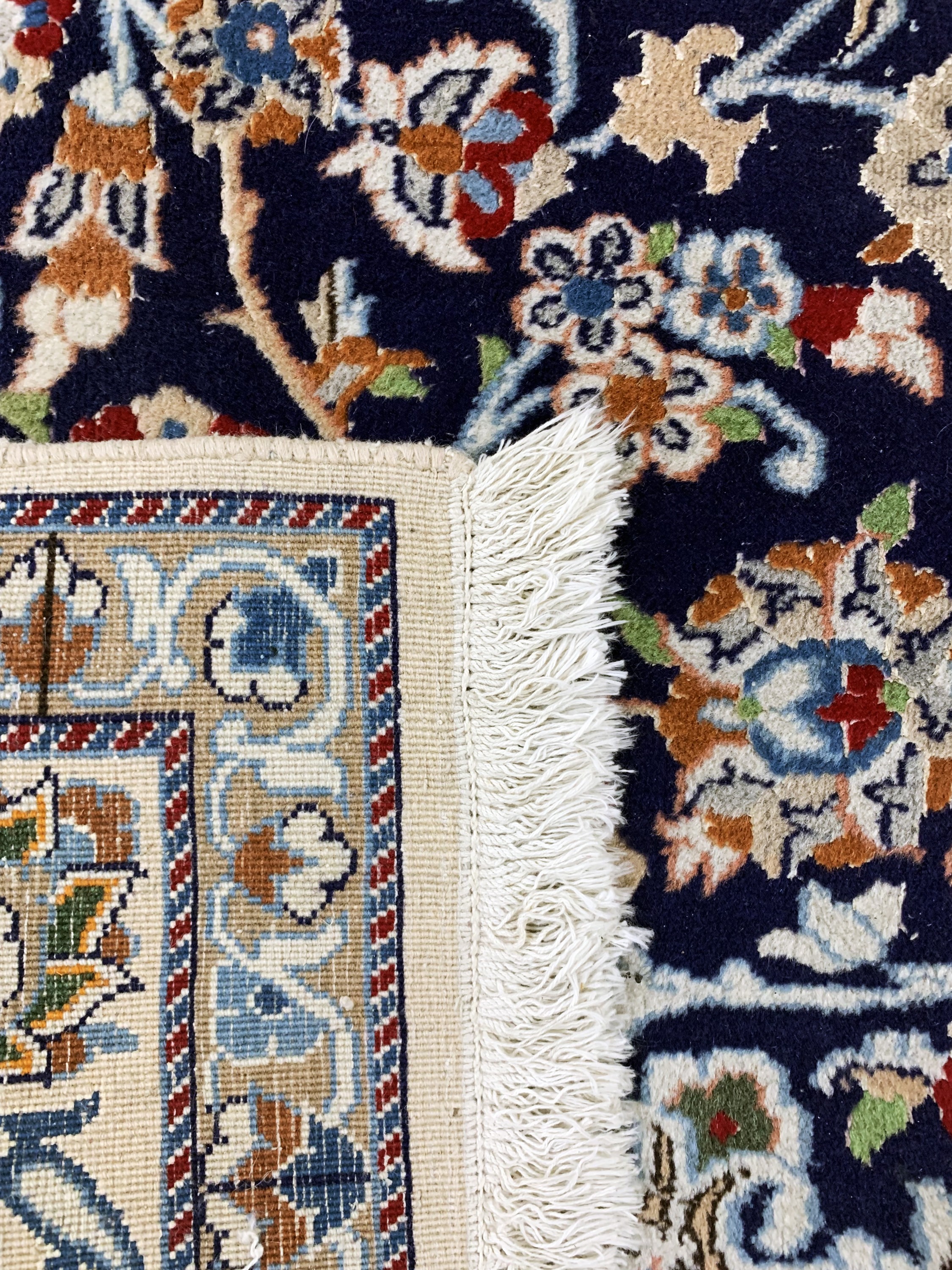 Detail g: Nain, Persien, Ende 20.Jhd, Wolle auf Baumwolle, ca. 300 x 204 cm, EHZ: 2