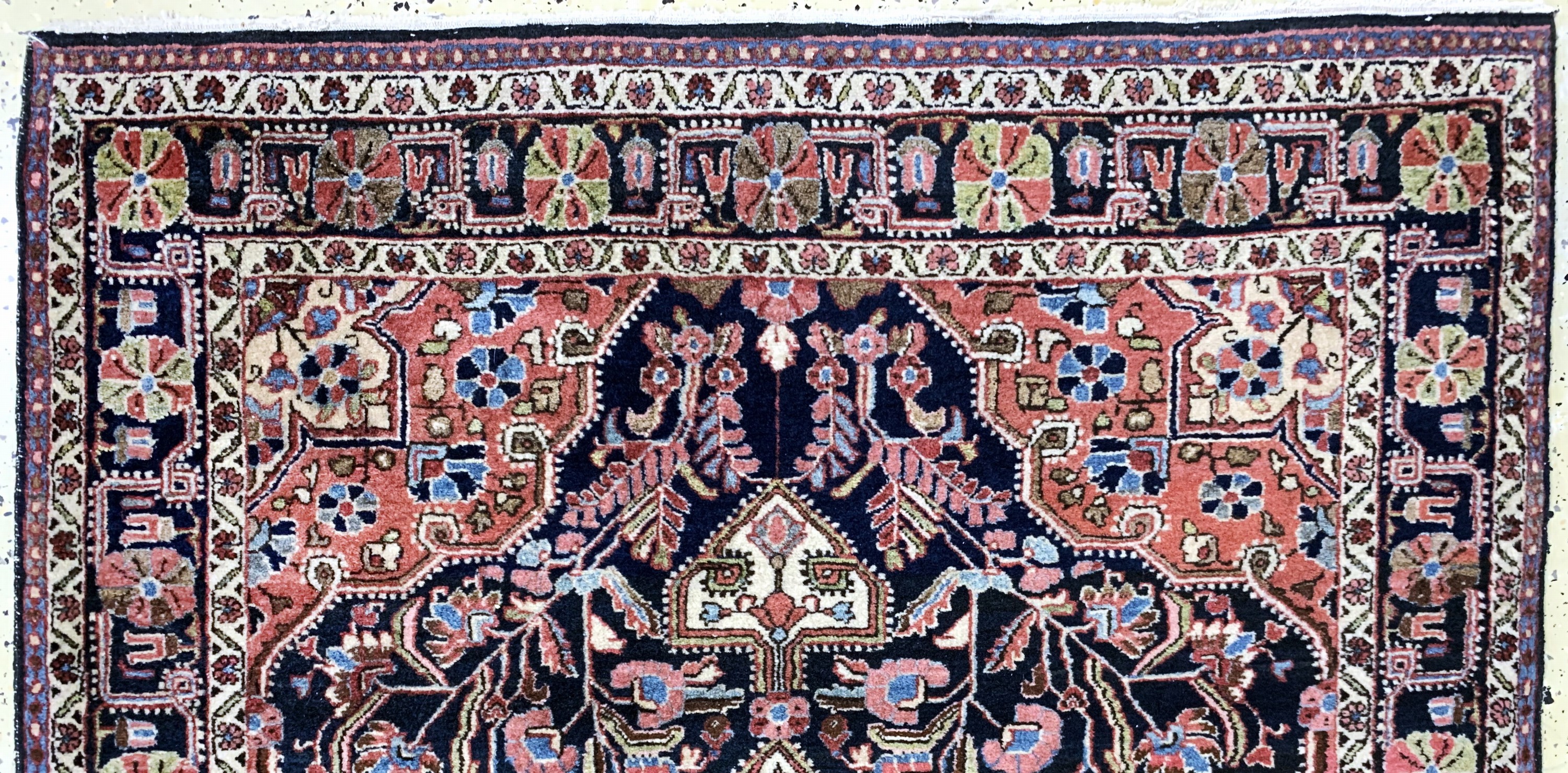 Detail a: Djosan alt, Persien, Mitte 20.Jhd, Wolle auf Baumwolle, ca. 150 x 105 cm, EHZ: 2