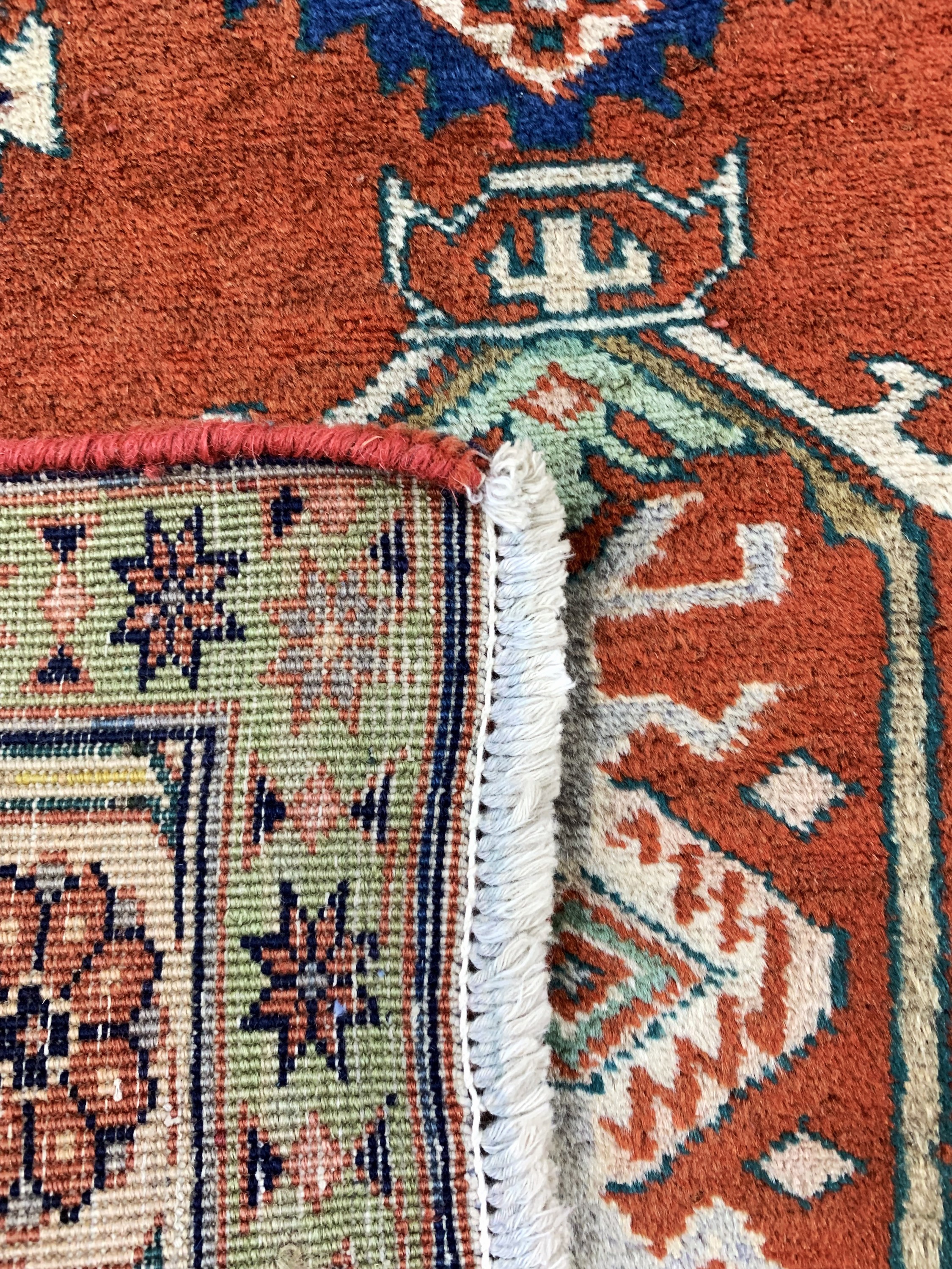 Detail e: Meschgin alt, Persien, Mitte 20.Jhd, Wolle auf Baumwolle, ca. 280 x 102 cm, EHZ: 2-3