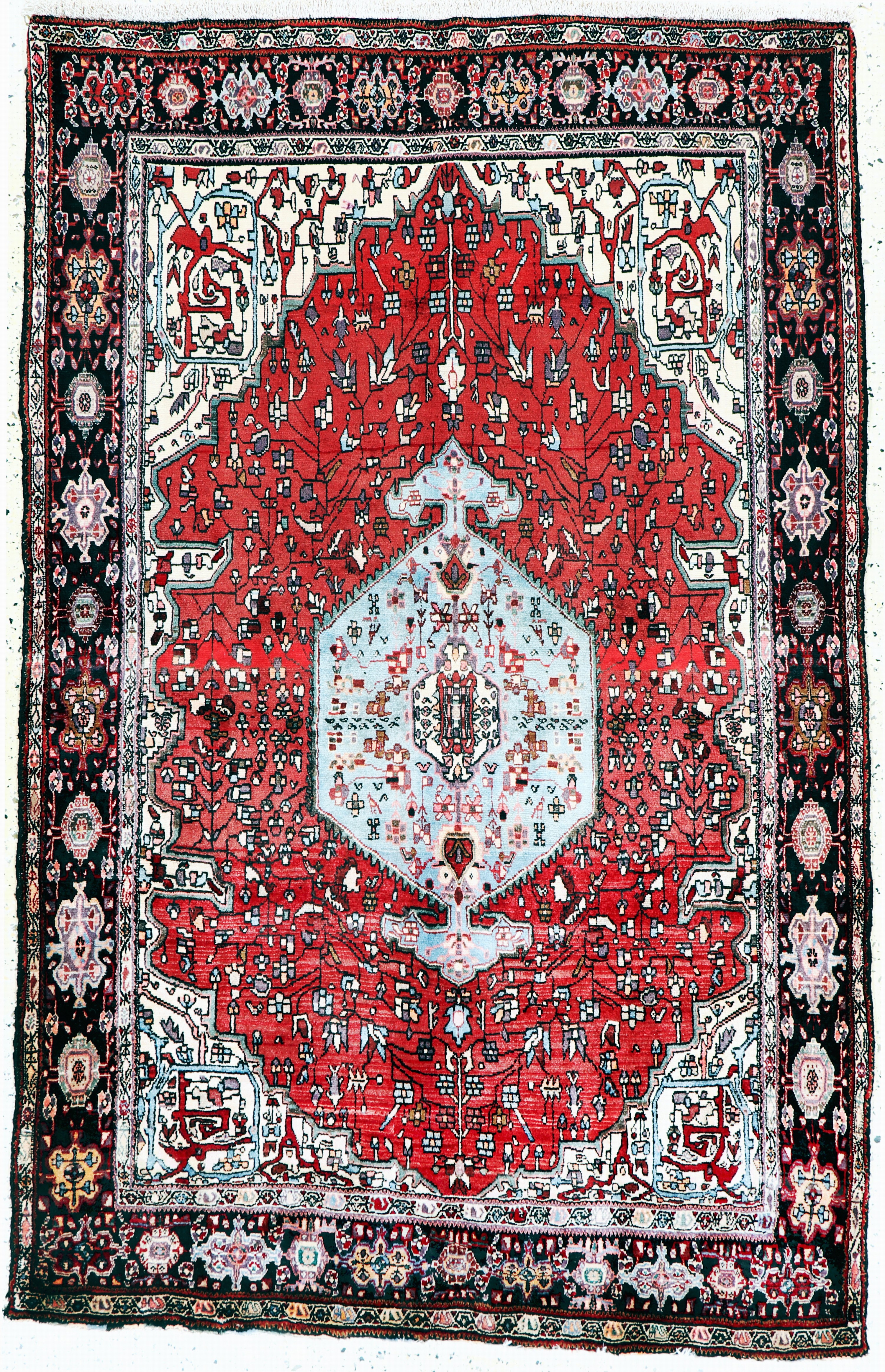 Image 26859576 - Gholtogh alt, Persien, Mitte 20.Jhd, Wolle auf Baumwolle, ca. 207 x 130 cm, EHZ: 2 ...