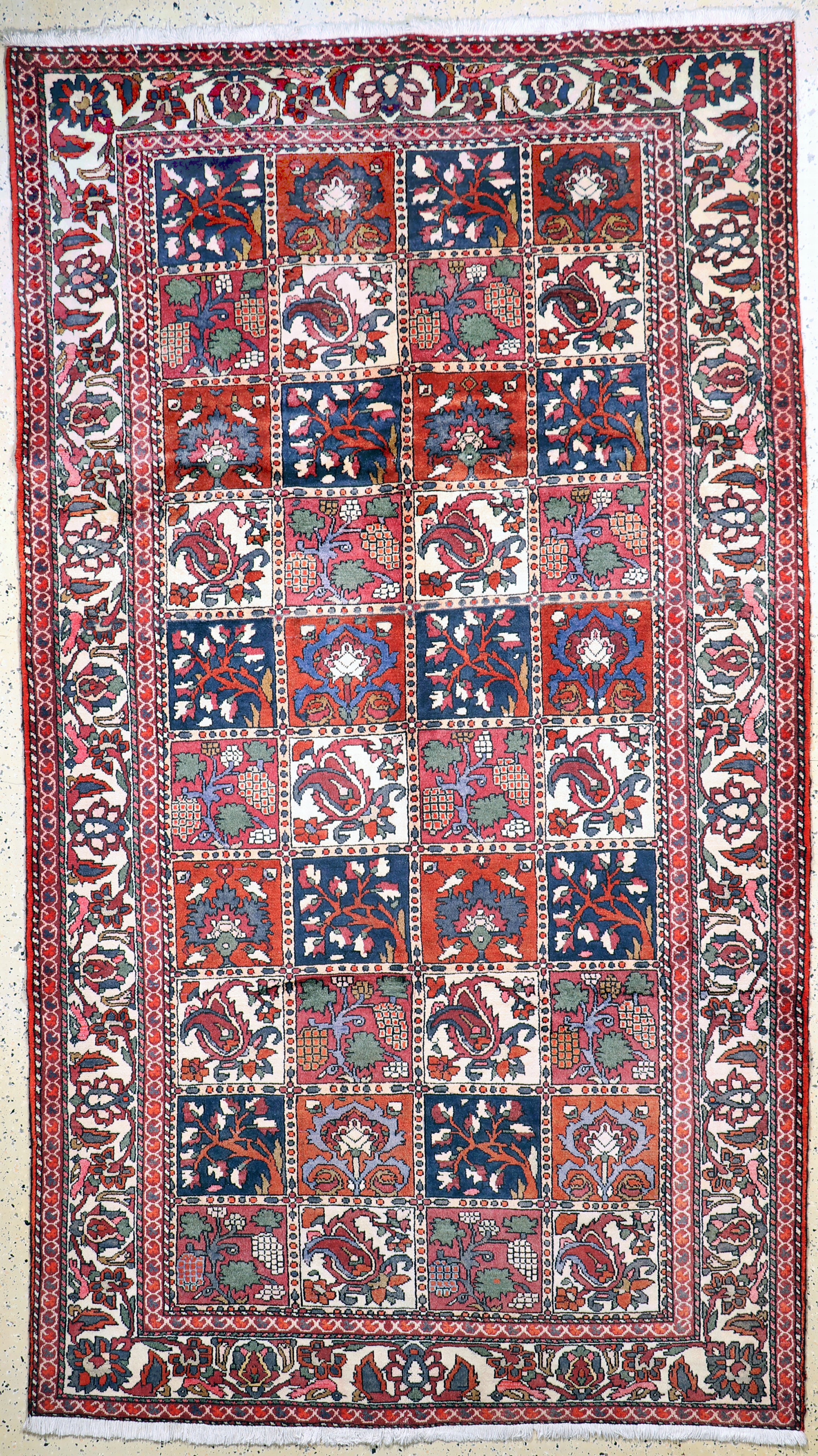 Image 26859578 - Bachtiar, Persien, ca. 50 Jahre, Wolle auf Baumwolle, ca. 307 x 170 cm, EHZ: 2 ...