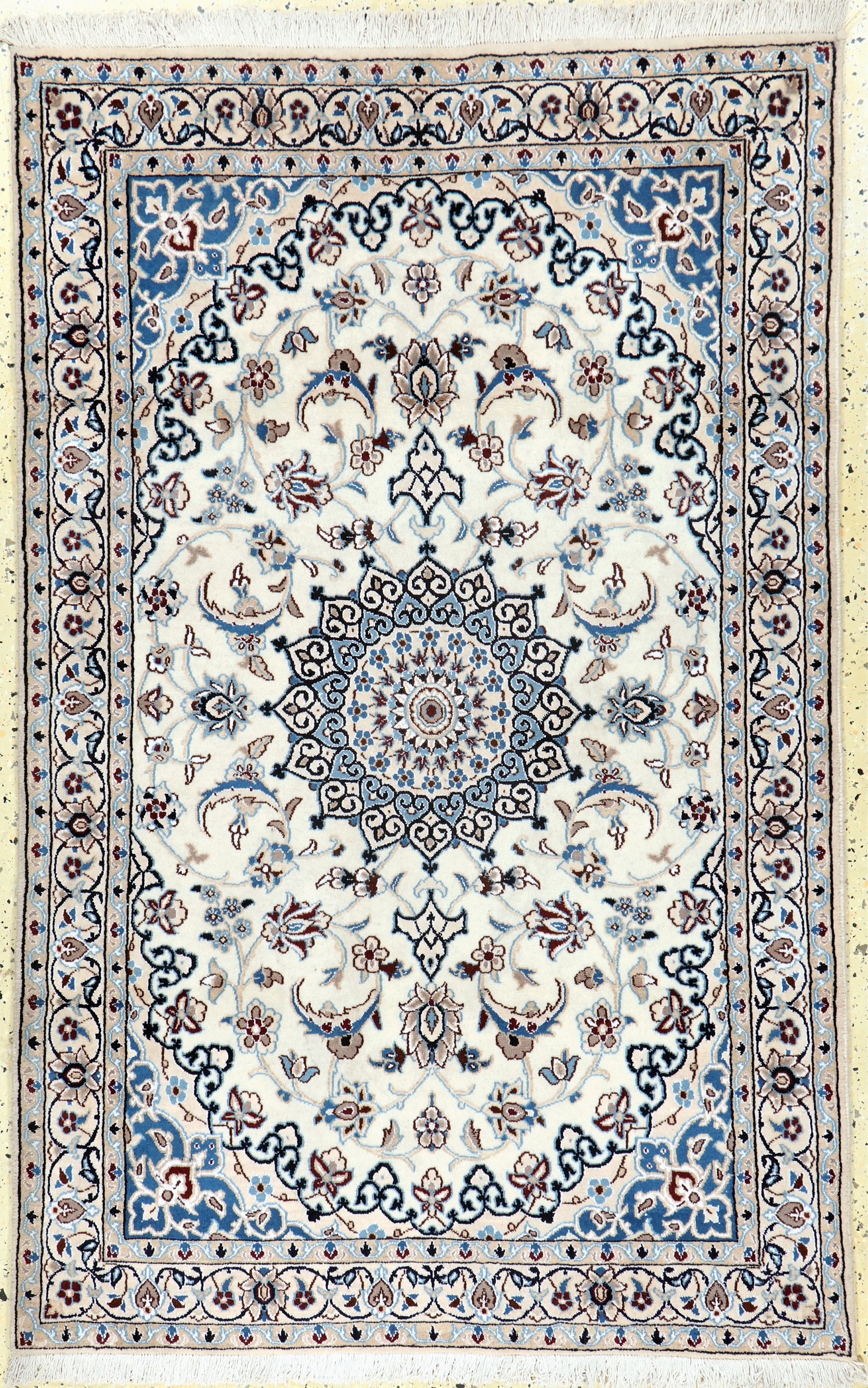 Image 26859595 - Nain, Persien, Ende 20.Jhd, Wolle auf Baumwolle, ca. 178 x 112 cm, EHZ: 1-2 ...