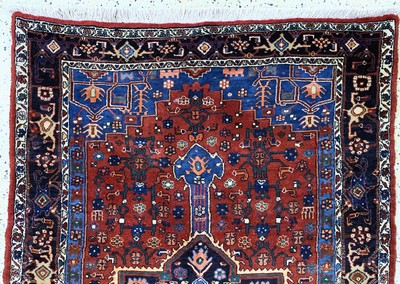 26859523a - Gholtogh alt, Persien, Mitte 20.Jhd, Wolle auf Baumwolle, ca. 223 x 124 cm, EHZ: 2-3 ...