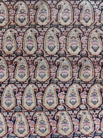 26859558c - Antiker Malayer, Persien, 19.Jhd, Wolle aufBaumwolle, ca. 195 x 125 cm, EHZ: 3 ...