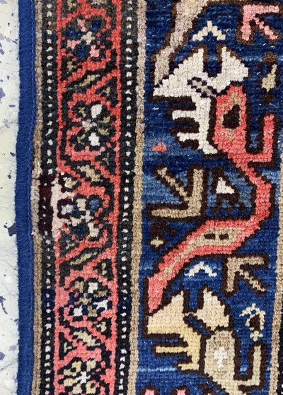 26859558d - Antiker Malayer, Persien, 19.Jhd, Wolle aufBaumwolle, ca. 195 x 125 cm, EHZ: 3 ...