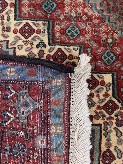 26859596e - Senneh, Persien, ca. 50 Jahre, Wolle auf Baumwolle, ca. 154 x 125 cm, EHZ: 2 ...