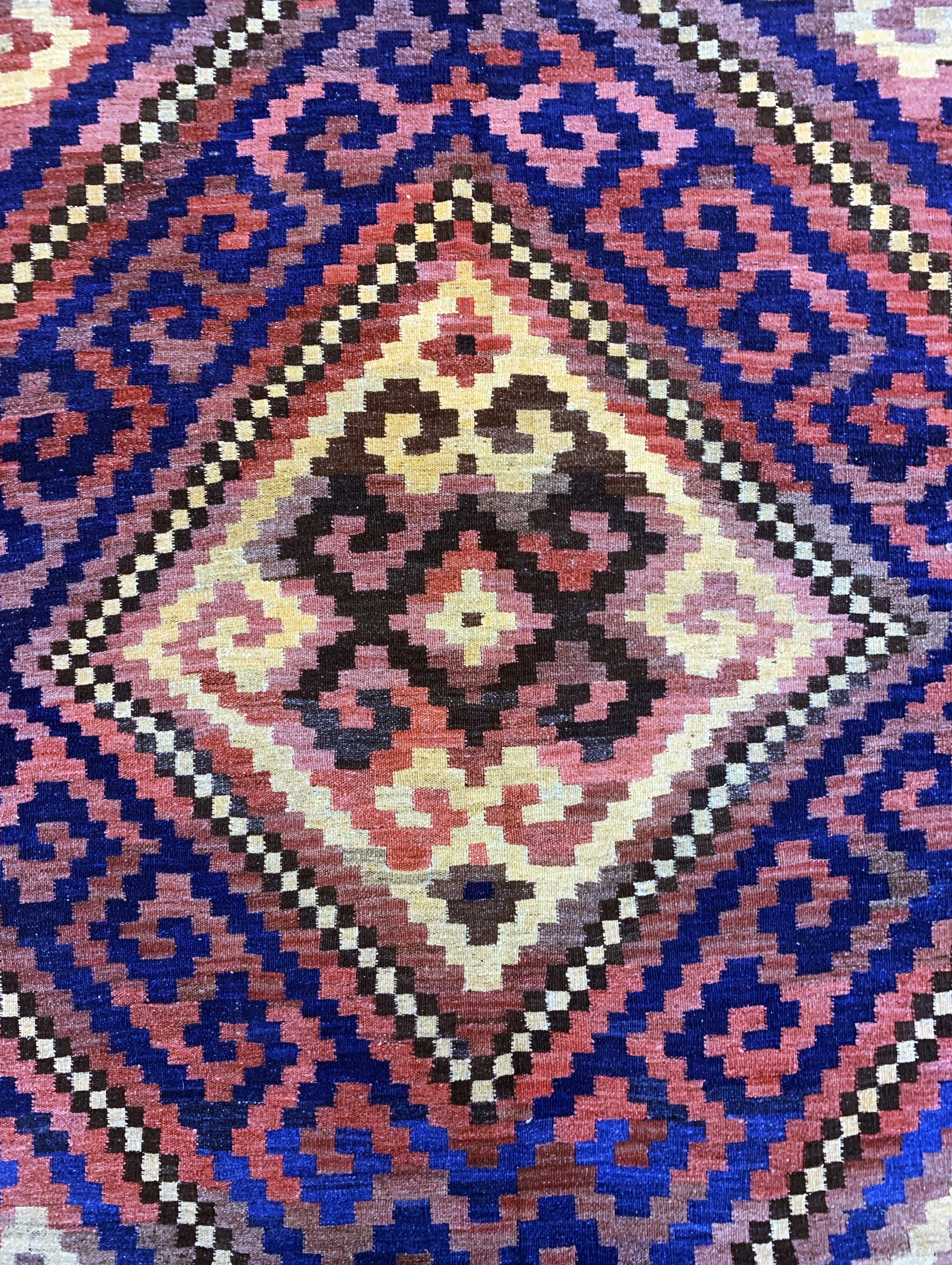 Detail c: Uzbek Kelim, Uzbekistan, Anfang 20.Jhd, Wolle auf Wolle, ca. 530 x 300 cm, EHZ: 2