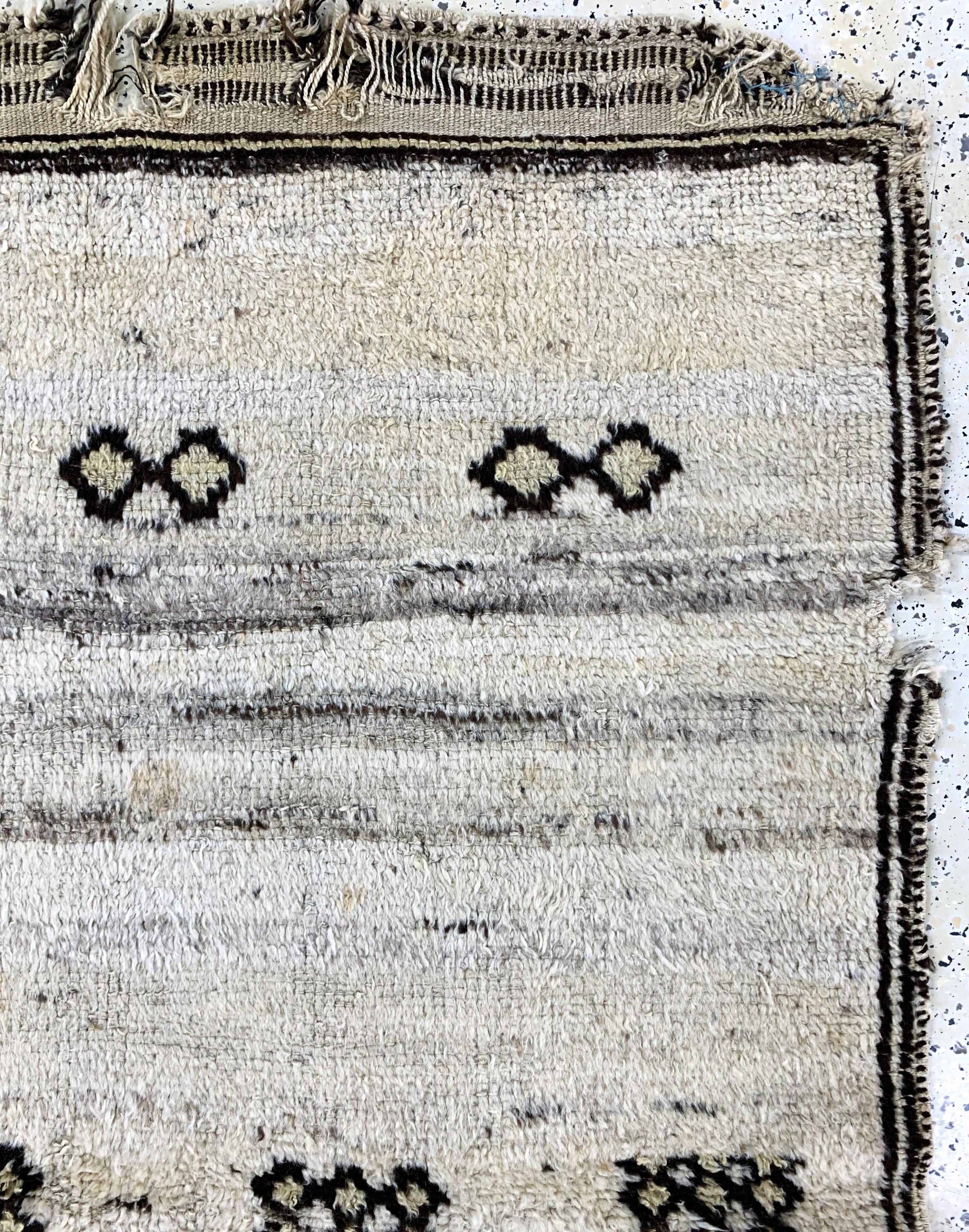 Detail d: Louri Gabbeh antik, Persien, 19.Jhd, Wolle auf Wolle, ca. 189 x 137 cm, EHZ: 4