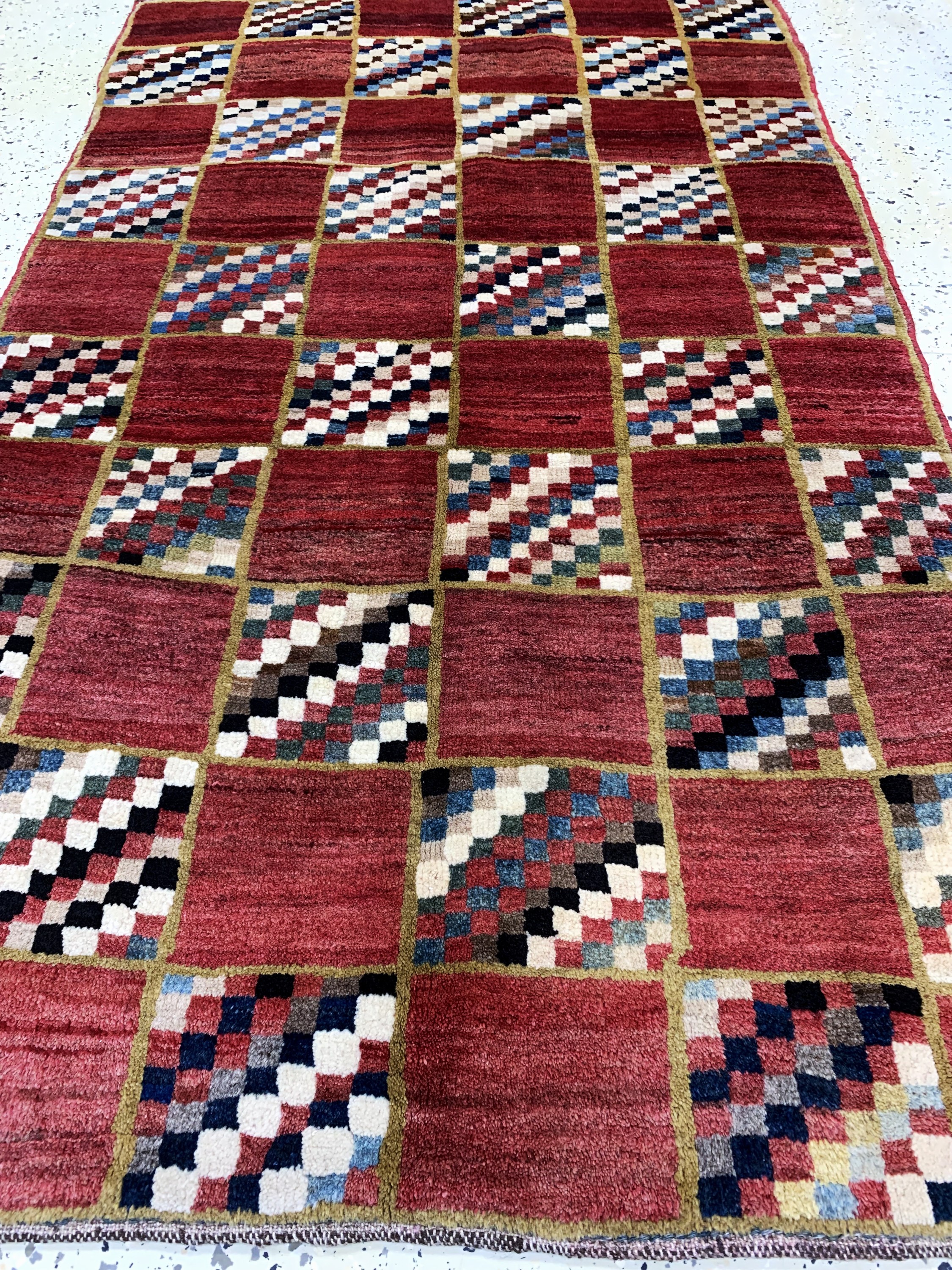 Detail c: Ghaschgai Gabbeh, Persien, Mitte 20.Jhd, Wolle auf Wolle, ca. 178 x 108 cm, EHZ: 1-2