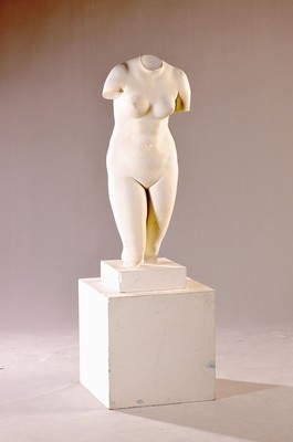 26863100a - "Torso der Aphrodite, zwei Gipsfiguren, Gipsformerei Staatliche Museen zu, Berlin, ...