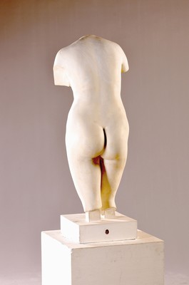 26863100b - "Torso der Aphrodite, zwei Gipsfiguren, Gipsformerei Staatliche Museen zu, Berlin, ...
