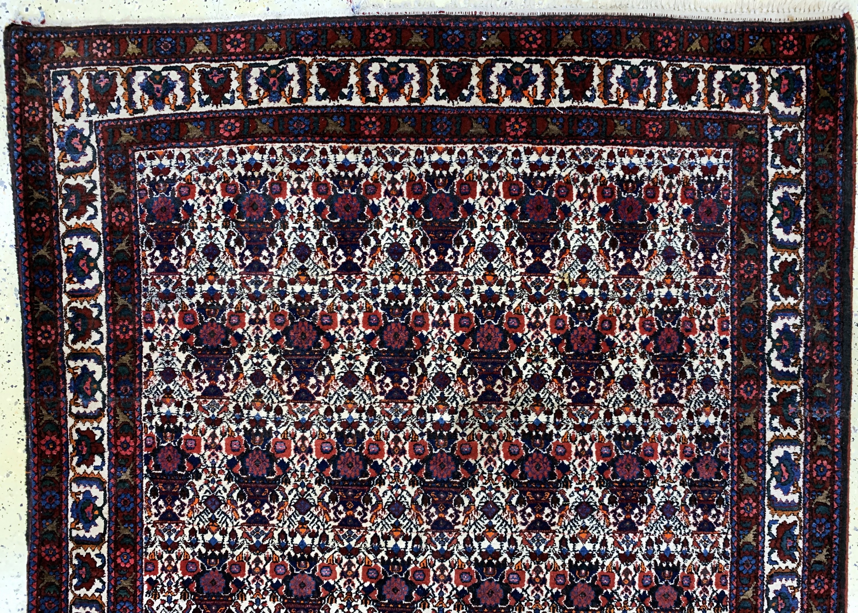 Detail a: Abadeh alt, Persien, Mitte 20.Jhd, Wolle auf Baumwolle, ca. 225 x 165 cm, EHZ: 2