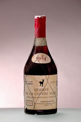 Image 26864710 - 1 Flasche 1934 Boisseaux-Estivant Reserve de la Chevre Noire, Burgund, Nr. 357, ca. 75 ...