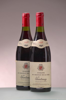 Image 26865109 - 2 Flaschen 1993 Domaine du Chateau de la Cree , Santenay, Roland Thevenin, je ca. 75cl, ...