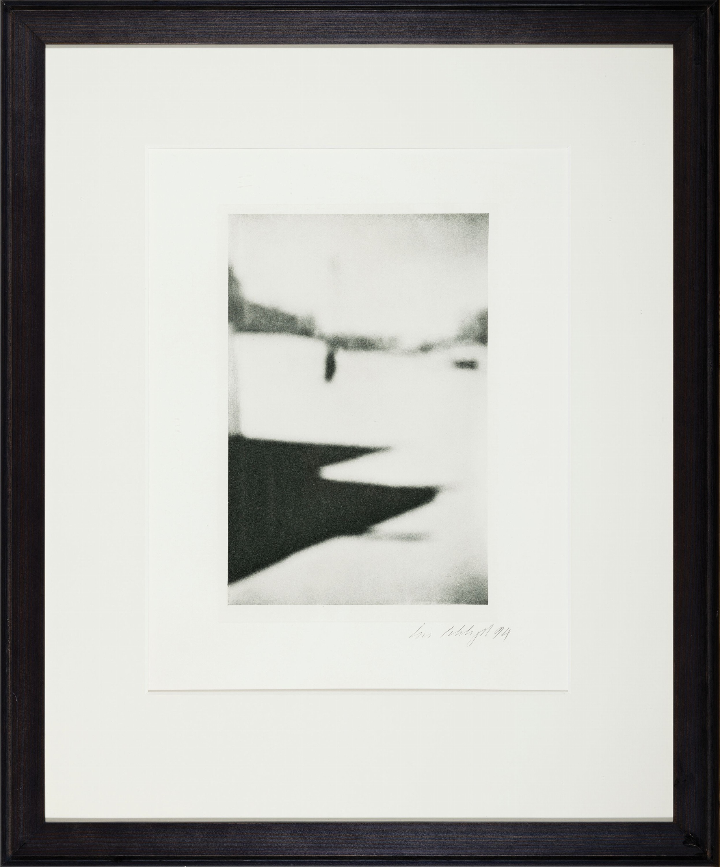 Detail k: Eva Schlegel, geb. 1960 Hall/Tirol, Ohne Titel, Heliogravure, handsign., ca. 34x22.5cm, PP, u.Gl., R. ca. 70x58cm