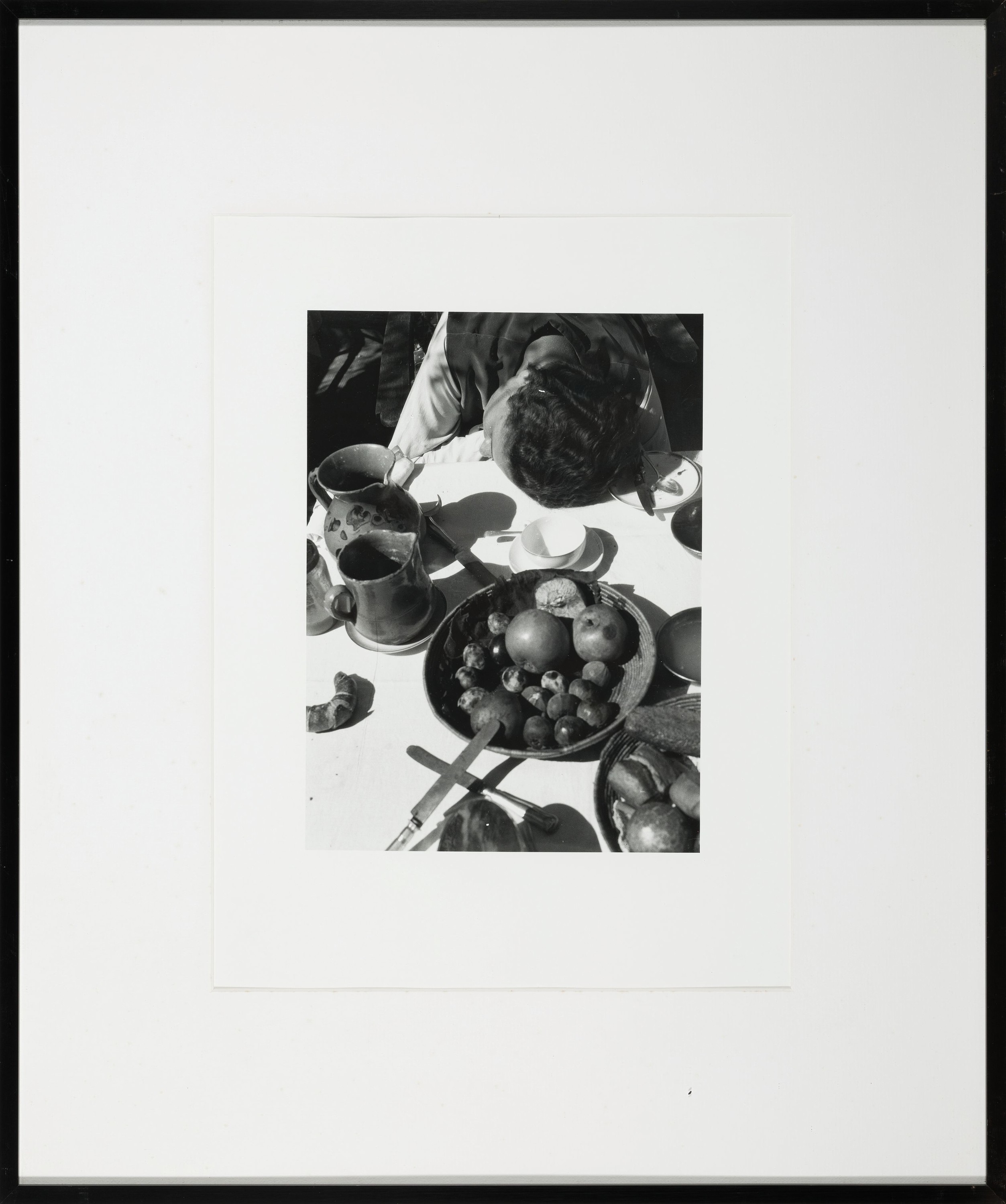 Detail k: Laszlo Moholy-Nagy, 1895 Bacsborsod-1946 Chicago/USA, o.T., Lucia, aus der Edition griffelkunst aus dem Jahr 1994, rückseitig gestempelt und monogr. ...