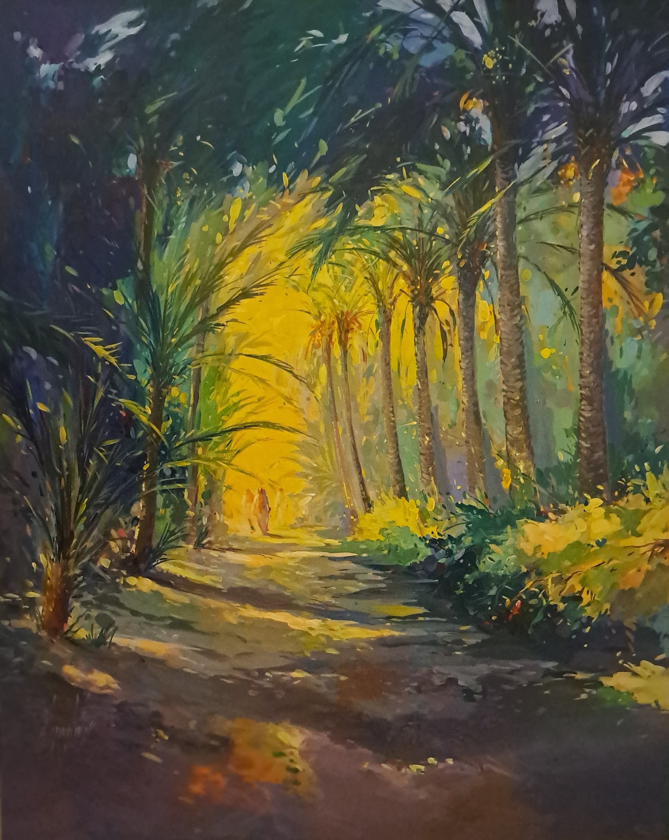 Abbas Al-Mosawi, geb. 1952, ist einer der bekanntesten Künstler des mittleren Osten, mit vielen Ausstellungen und Projekten weltweit, er ist ...