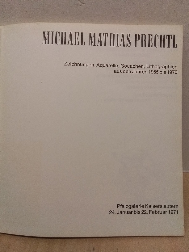 Detail b: Michael Mathias Prechtl, 1926 Amberg-2003 Nürnberg, Adam und Eva, Farblithographie von 1970, handsigniert, dat., num. 1/50, ca. 34x32cm, PP, u.Gl., ...