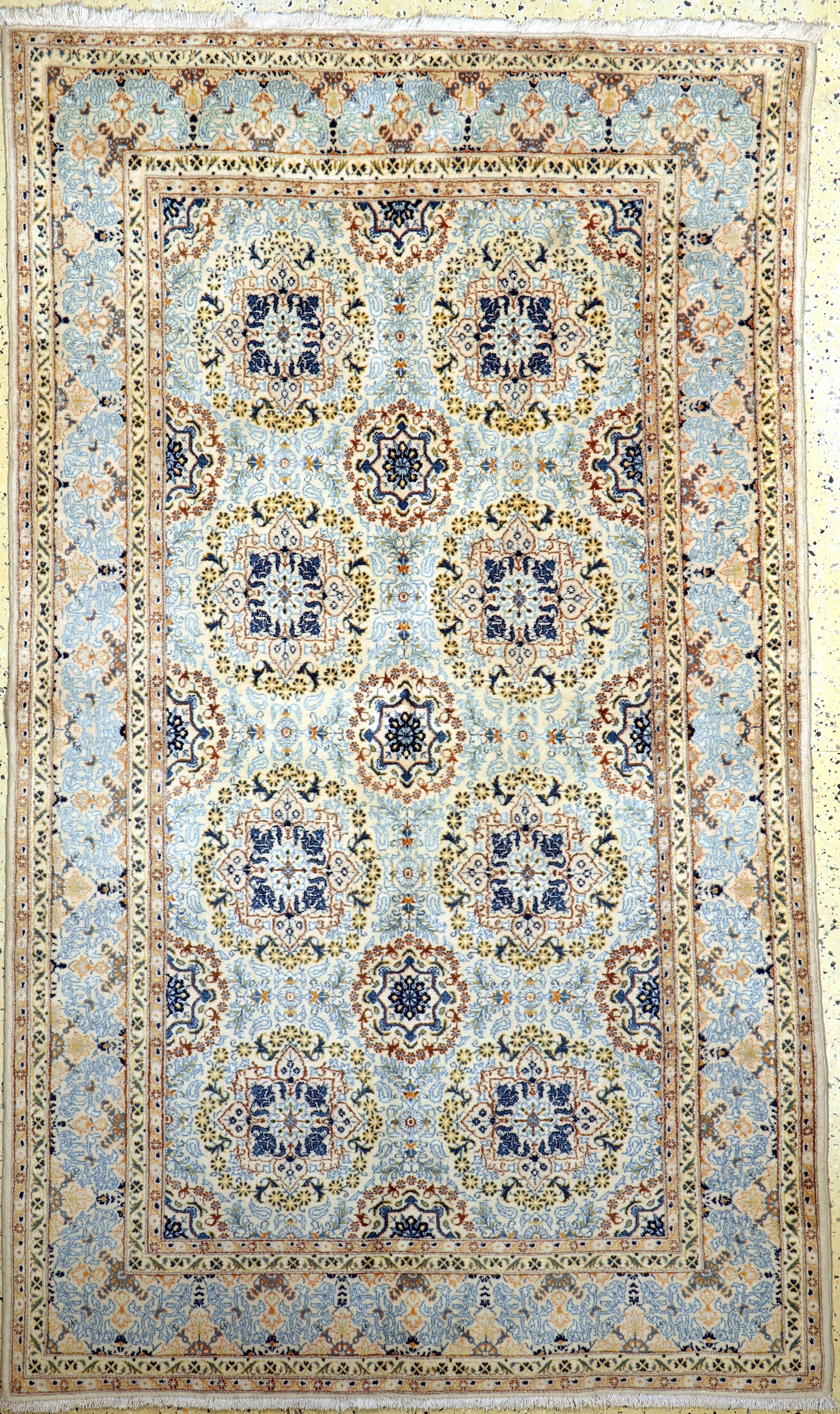Keschan alt, Persien, Mitte 20.Jhd, Wolle auf Baumwolle, ca. 222 x 135 cm, EHZ: 2