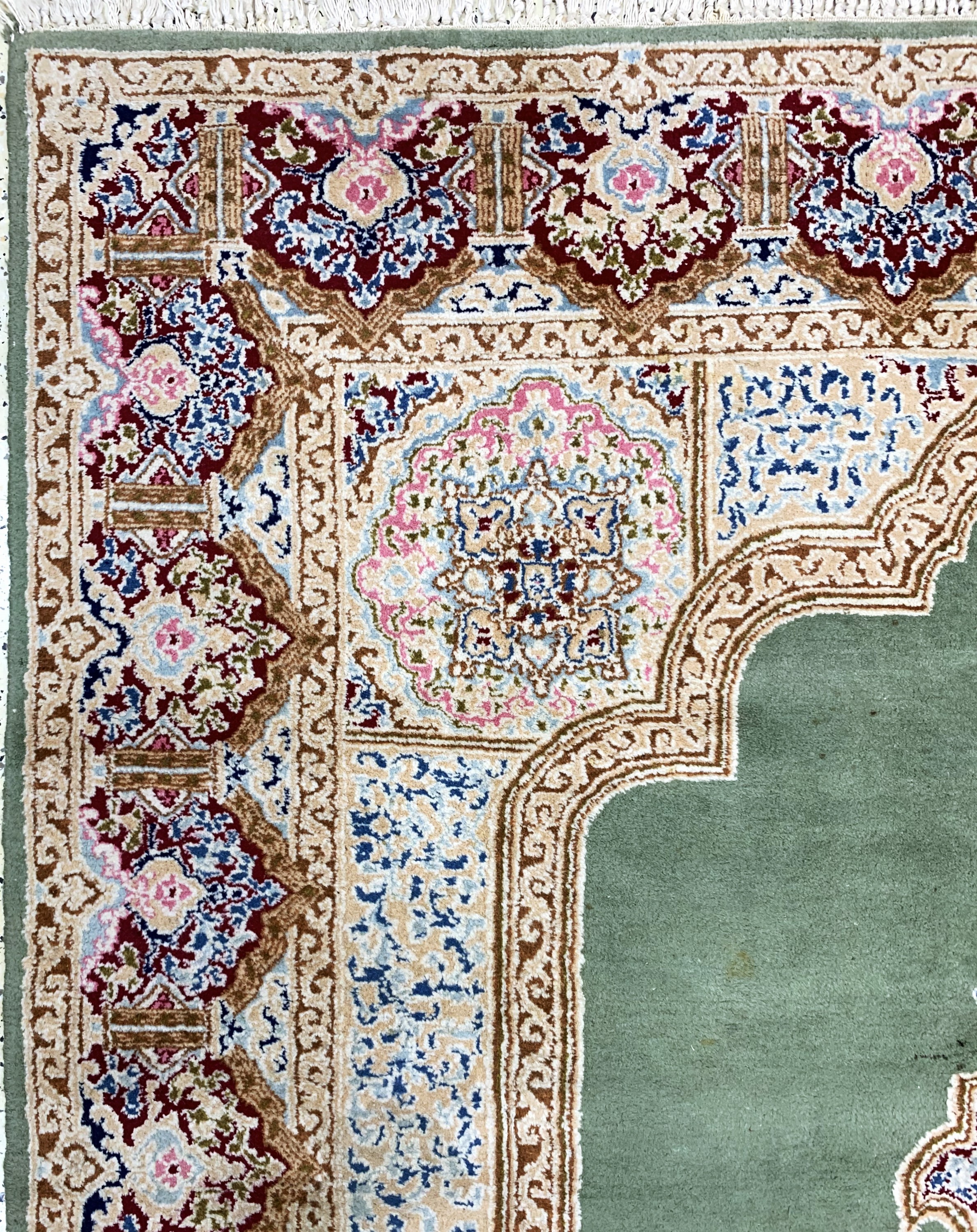 Detail d: Kerman, Persien, Mitte 20.Jhd, Wolle auf Baumwolle, ca. 290 x 190 cm, EHZ: 2