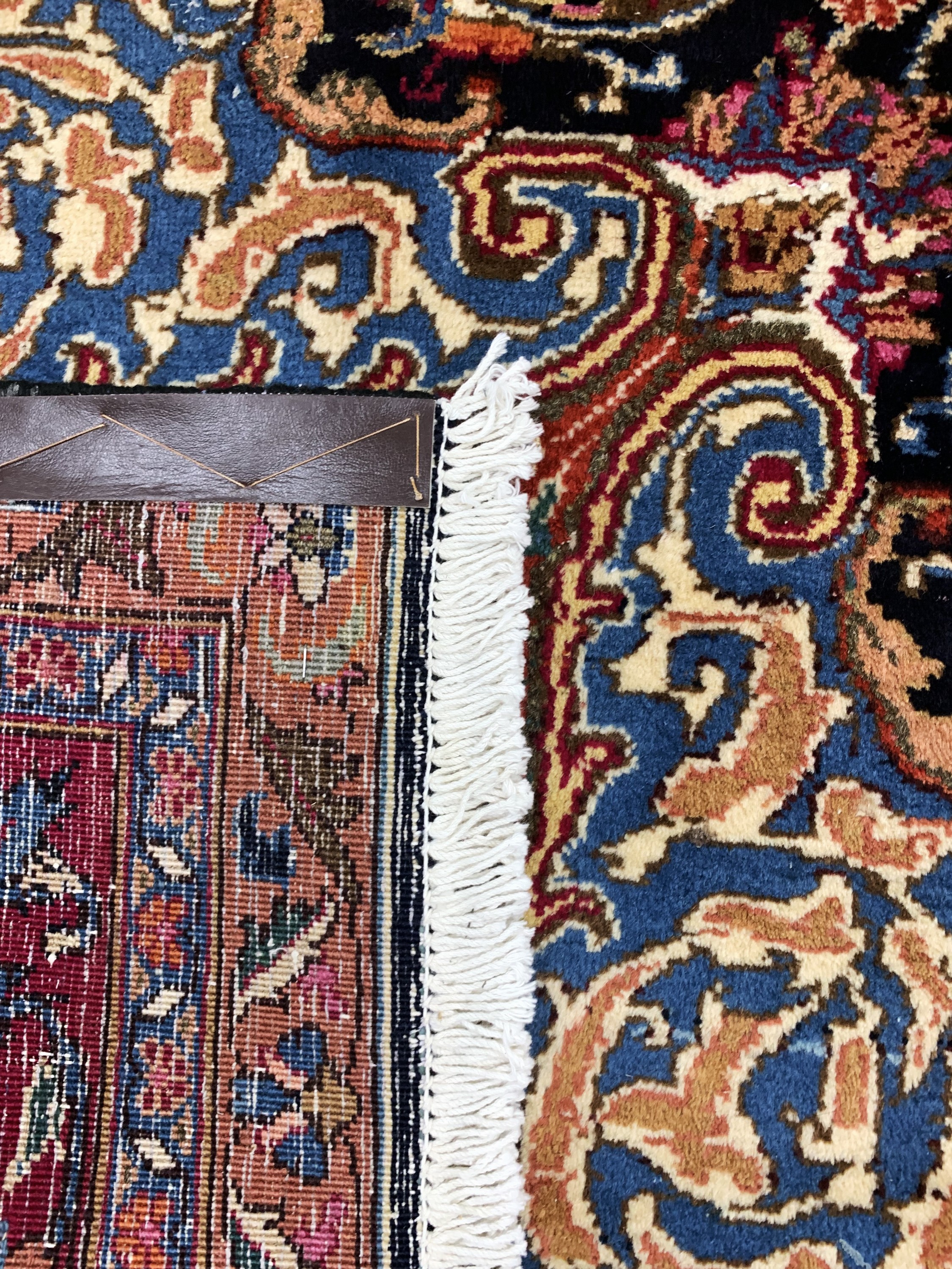 Detail g: Kaschmar, Persien, Ende 20.Jhd, Wolle auf Baumwolle, ca. 385 x 290 cm, gereinigt, EHZ: 2