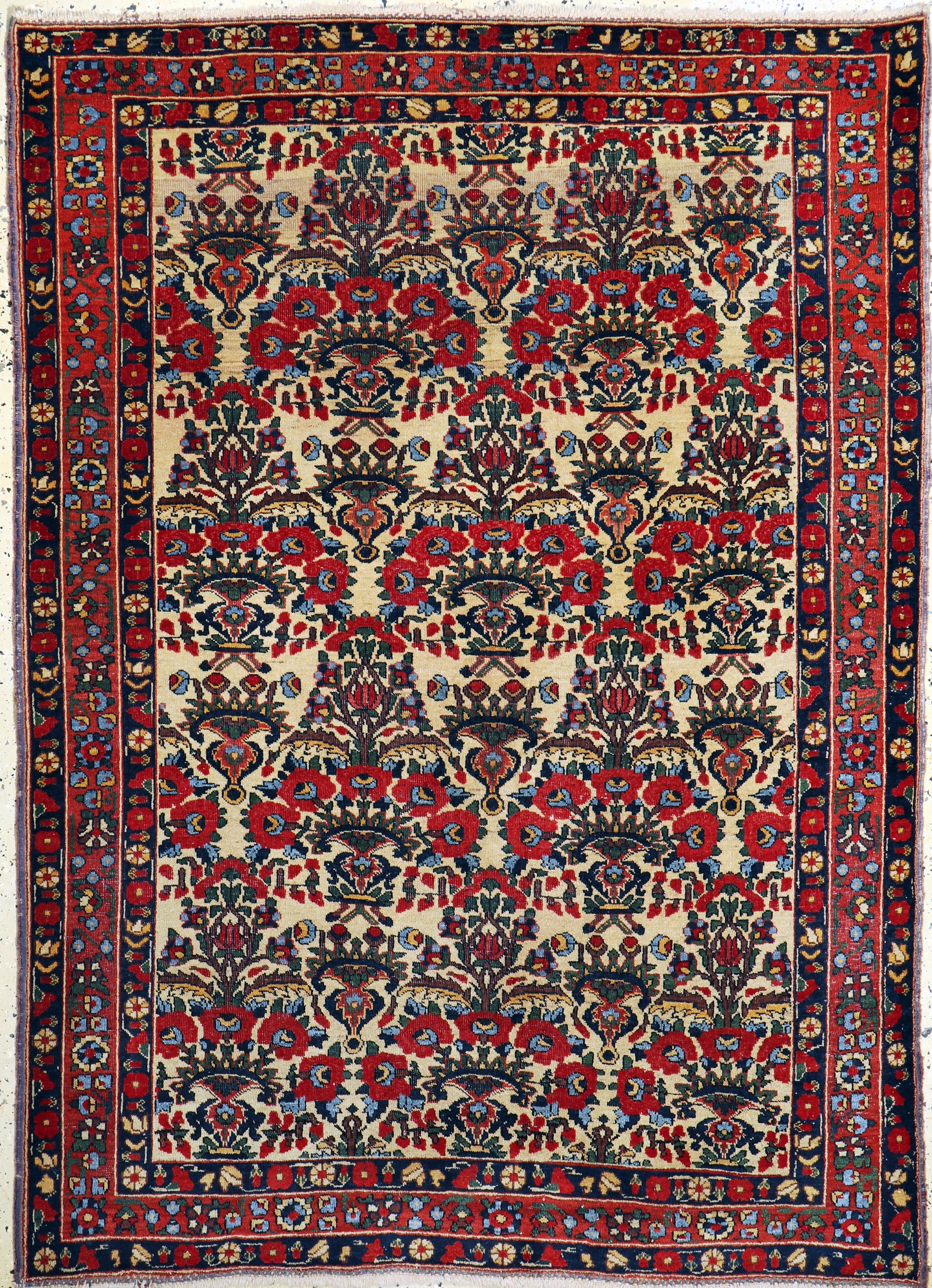 Afschar alt, Persien, Anfang 20.Jhd, Wolle auf Baumwolle, ca. 175 x 128 cm, EHZ: 3