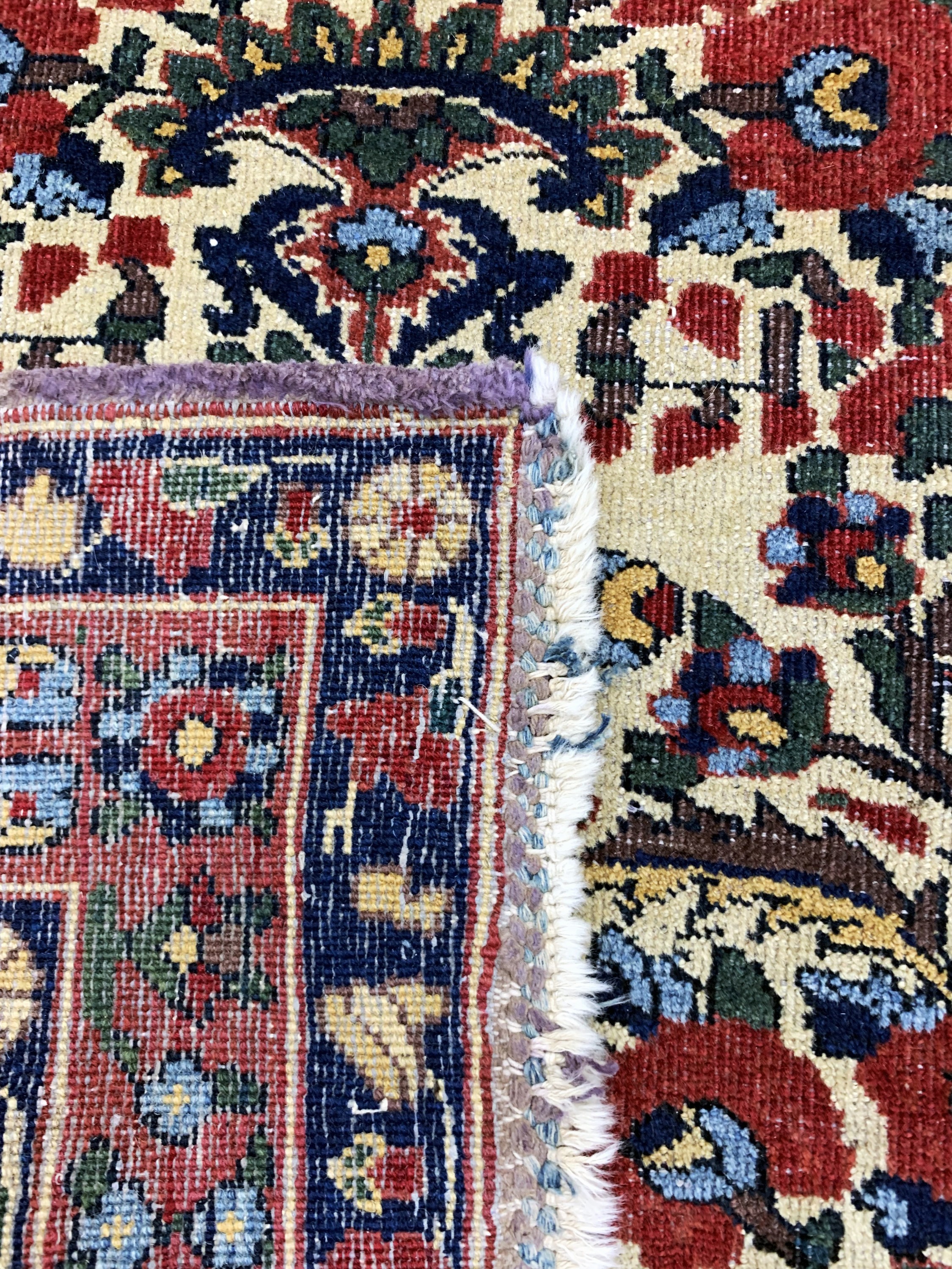 Detail e: Afschar alt, Persien, Anfang 20.Jhd, Wolle auf Baumwolle, ca. 175 x 128 cm, EHZ: 3