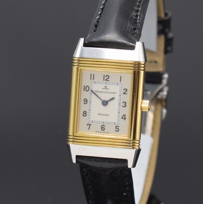 26869974a - Jaeger-LeCoultre Reverso Damenarmbanduhr Referenz 260.5.08, quarz, Edelstahl u. GG ...
