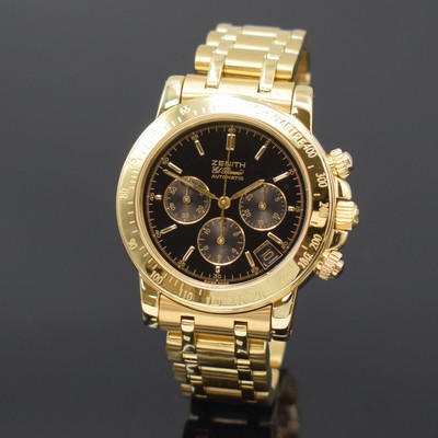 Image 26869979 - ZENITH El Primero Rainbow Herrenchronograph in GG 750/000 Referenz 30-0360-400, ...
