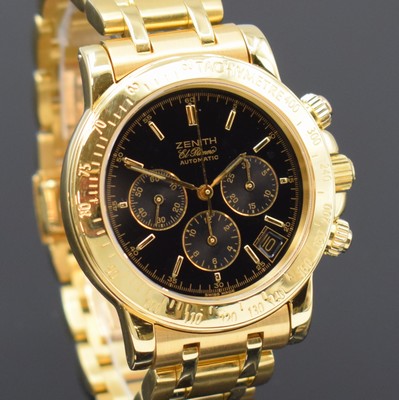 26869979c - ZENITH El Primero Rainbow Herrenchronograph in GG 750/000 Referenz 30-0360-400, ...