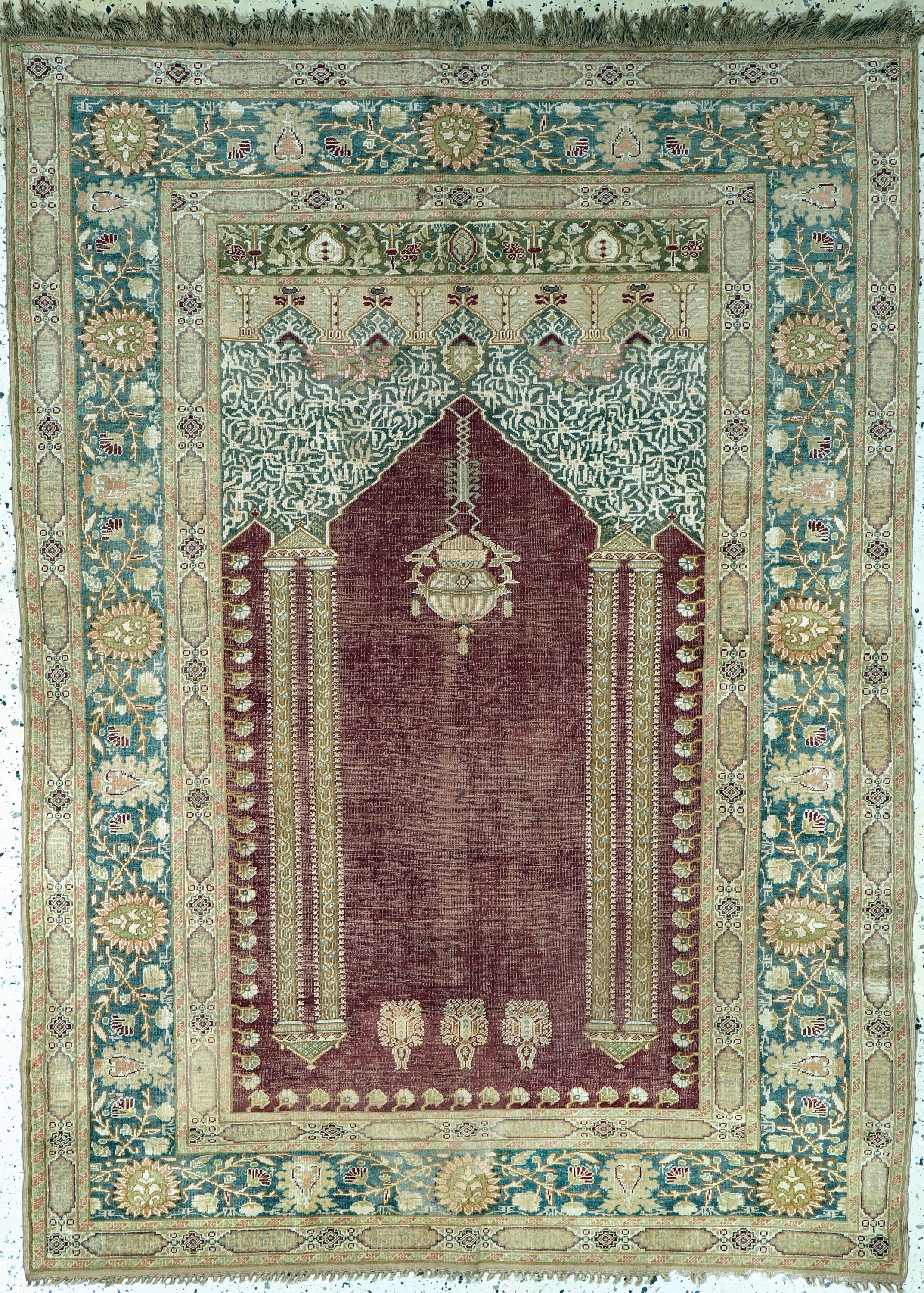 Antiker Panderma, Türkei, um 1900, merzerisierte Baumwolle, ca. 185 x 136 cm, EHZ: 3