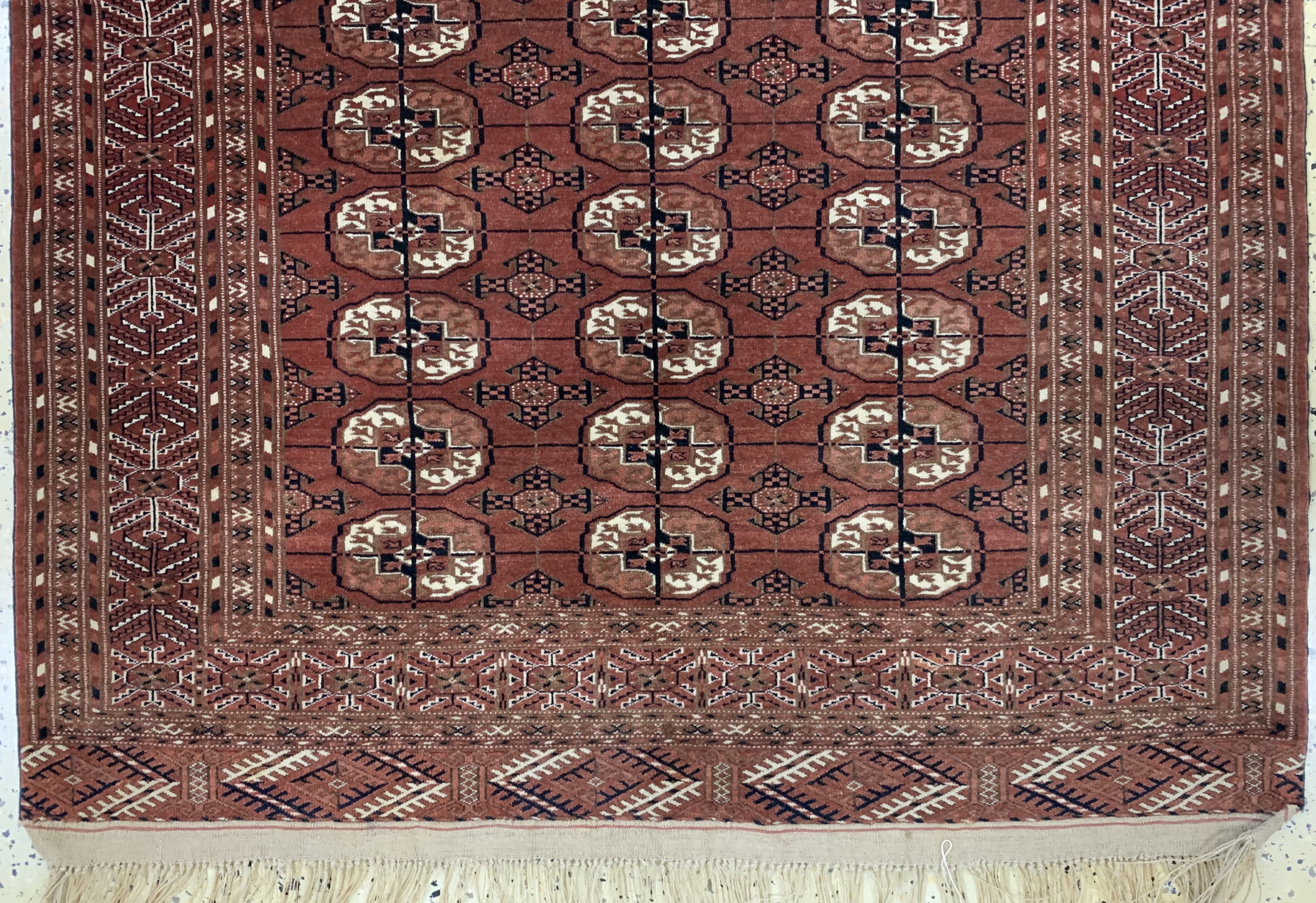 Detail b: Buchara fein, Rußland, Mitte 20.Jhd, Wolle auf Wolle, ca. 170 x 118 cm, EHZ: 2
