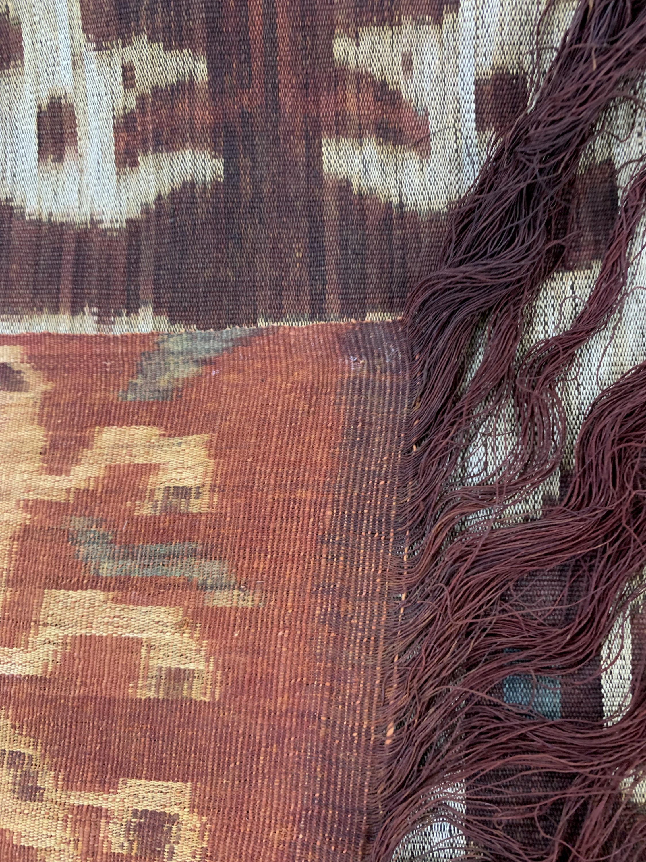 Detail e: Sumba Ikat, Indonesien, Anfang 20.Jhd, Baumwolle, ca. 213 x 110 cm, EHZ: 2