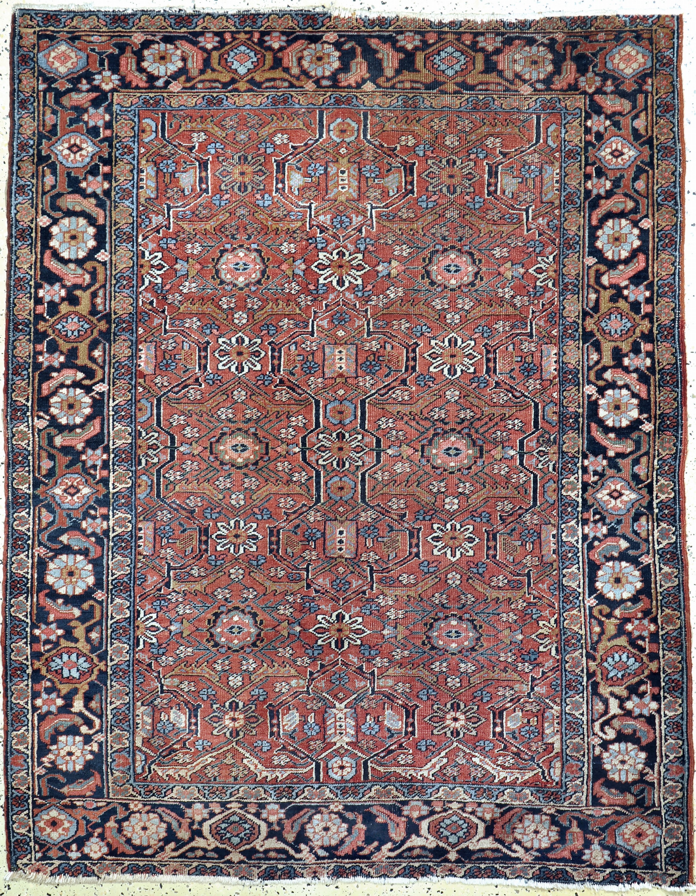 Garadjeh alt, Persien, Anfang 20.Jhd, Wolleauf Baumwolle, ca. 187 x 147 cm, EHZ: 4