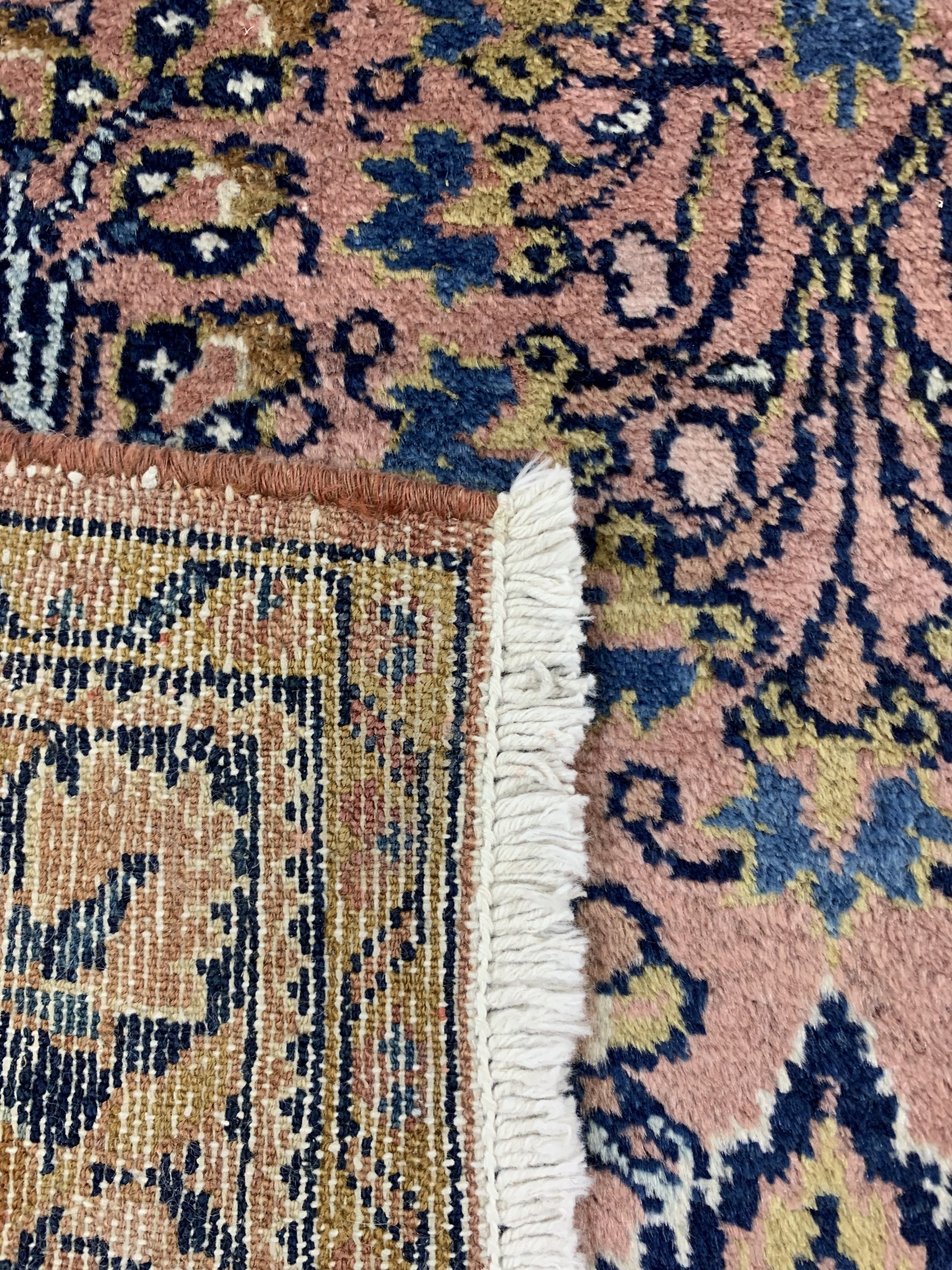 Detail d: Us Re-Import Lilian, Persien, Anfang 20.Jhd, Wolle auf Baumwolle, ca. 155 x 105 cm,EHZ: 2
