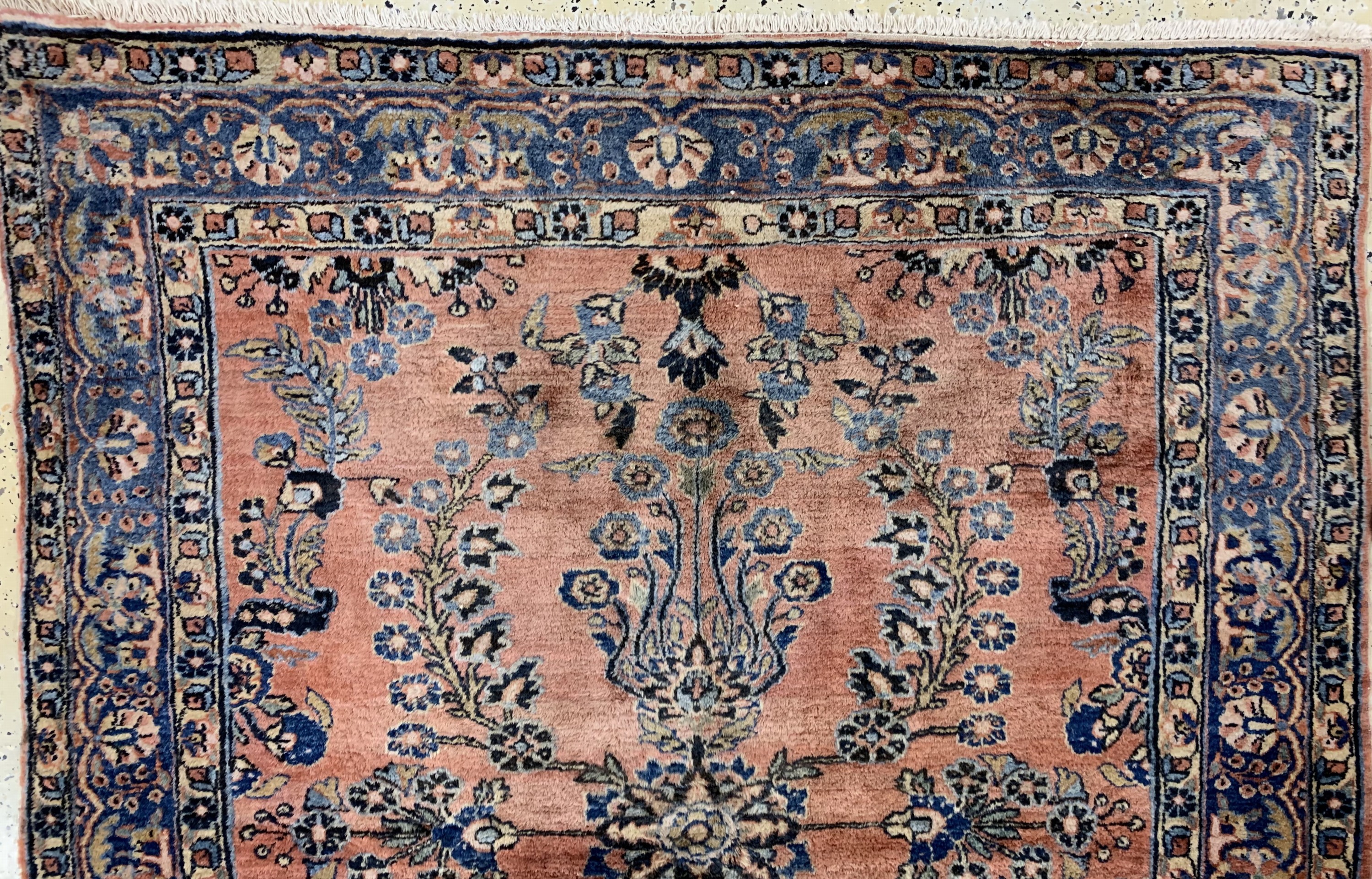 Detail a: Us Re-Import Lilian, Persien, Anfang 20.Jhd, Wolle auf Baumwolle, ca. 185 x 160 cm,EHZ: 2