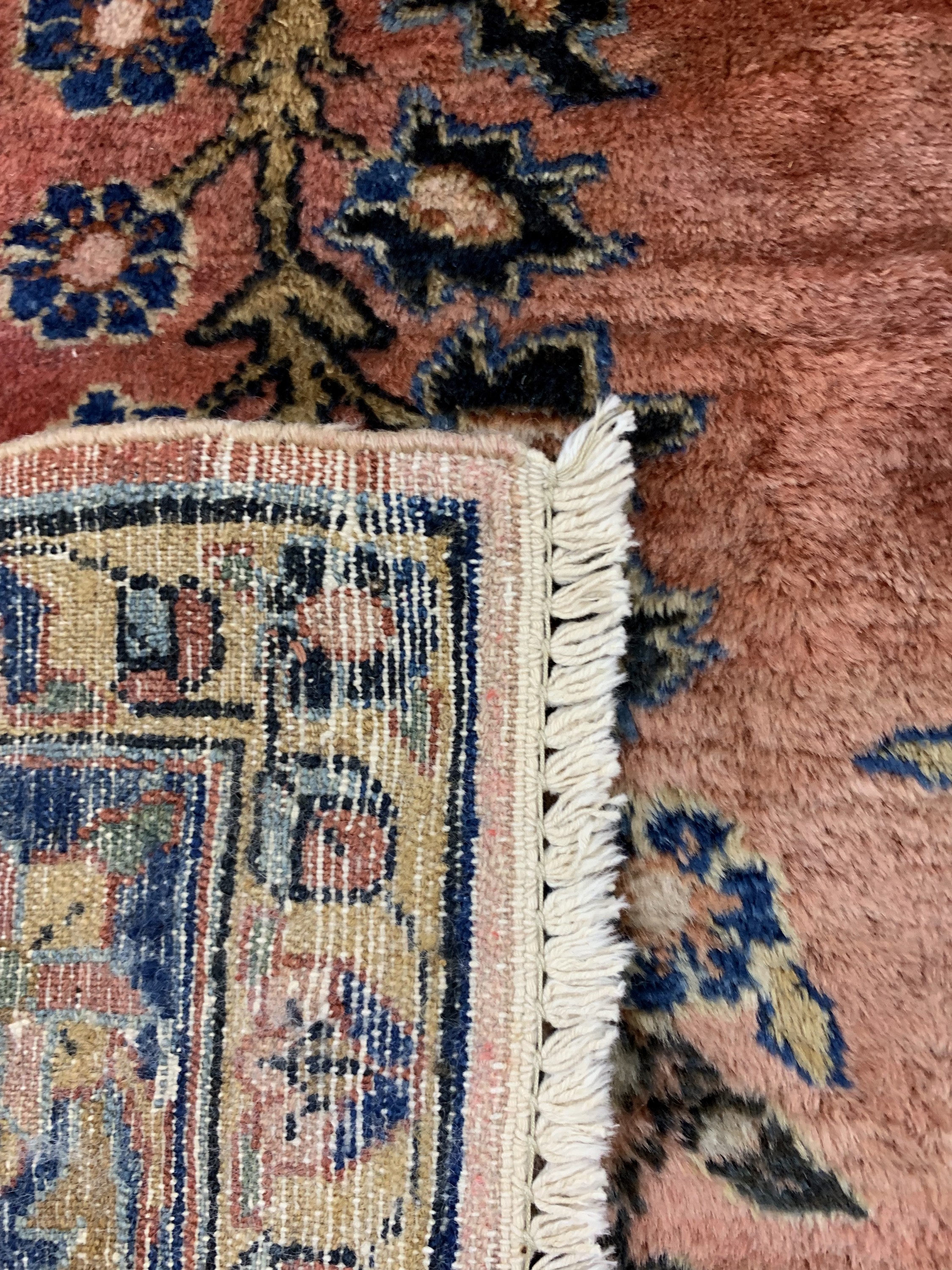 Detail e: Us Re-Import Lilian, Persien, Anfang 20.Jhd, Wolle auf Baumwolle, ca. 185 x 160 cm,EHZ: 2