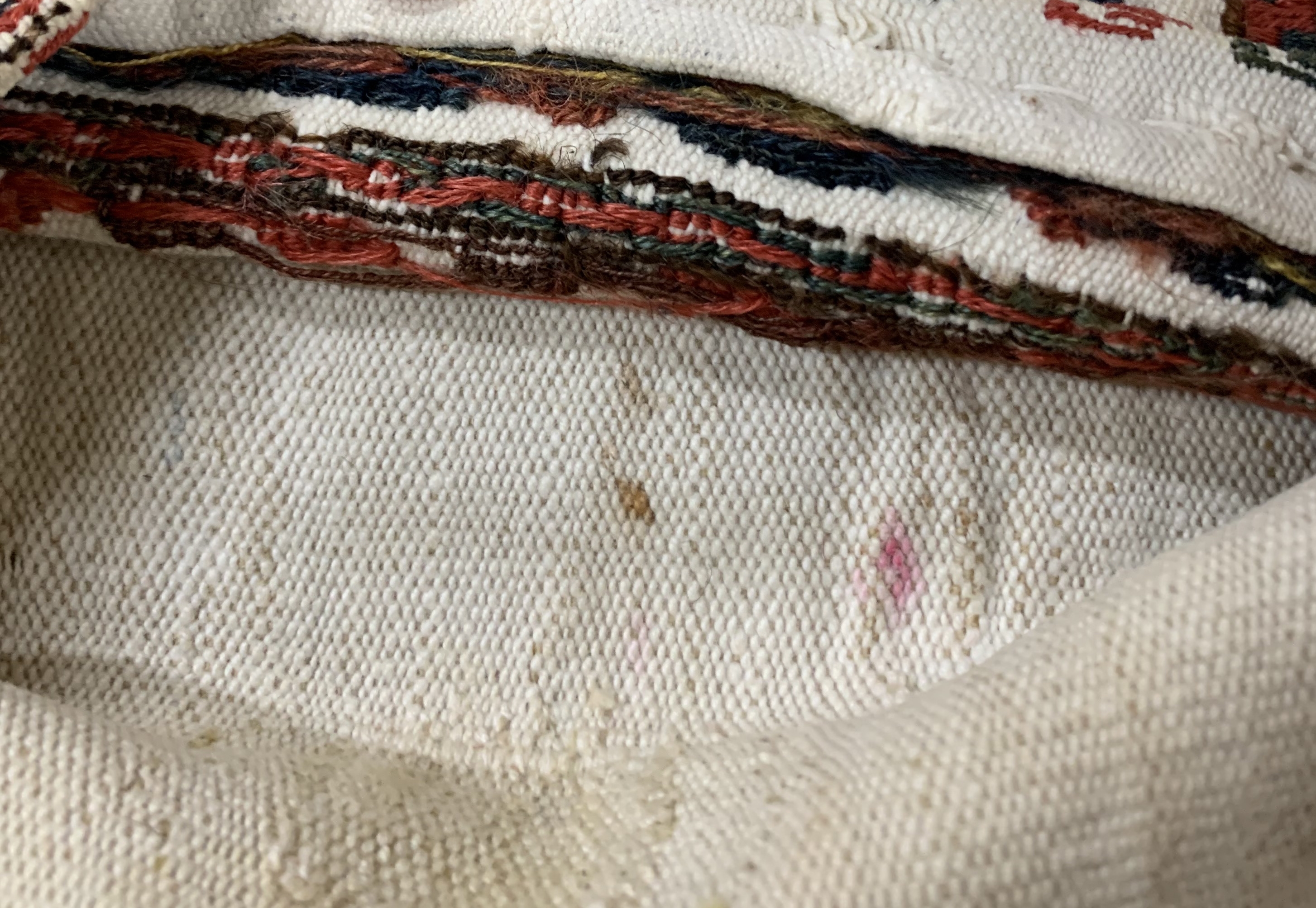 Detail e: 2"Doppeltaschen", Persien, Anfang 20.Jhd, Wolle auf Baumwolle, ca. 68 x 23 cm, EHZ: 3