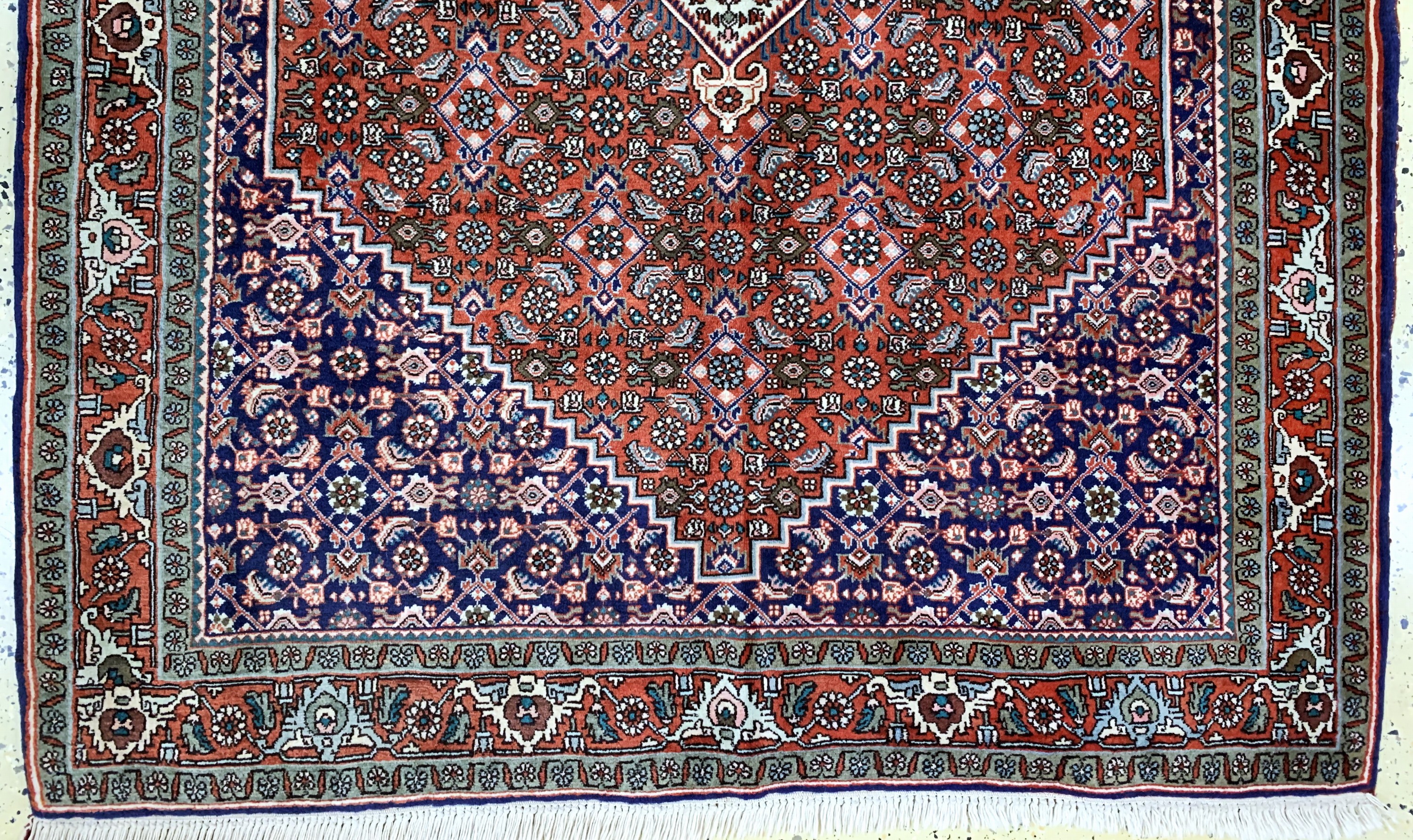 Detail c: Bidjar, Persien, Ende 20.Jhd, Wolle auf Baumwolle, ca. 216 x 143 cm, EHZ: 2