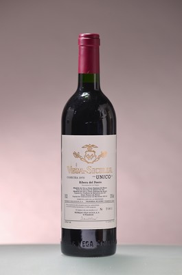 Image 26872425 - 1 Fl. Vega-Sicilla, 1970, , "Unico" Cosecha 1970, Ribera del Duero, num. 75931, ...