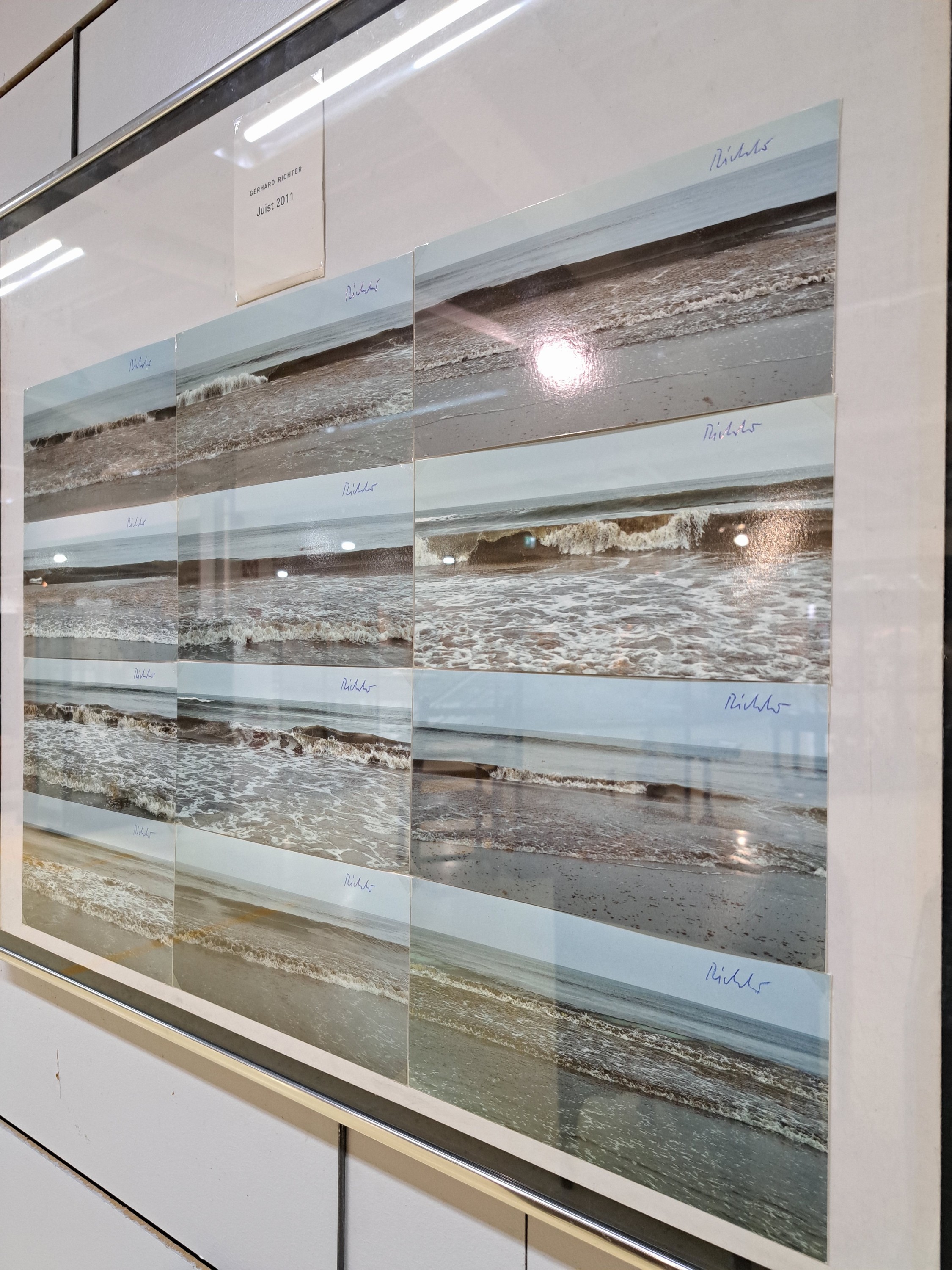 Detail n: Gerhard Richter, geb. 1932 Dresden, Titel: "Juist", komplette 12 handsignierte Postkarten mit Banderole, C-Print auf Karton, dat. 2011, ...