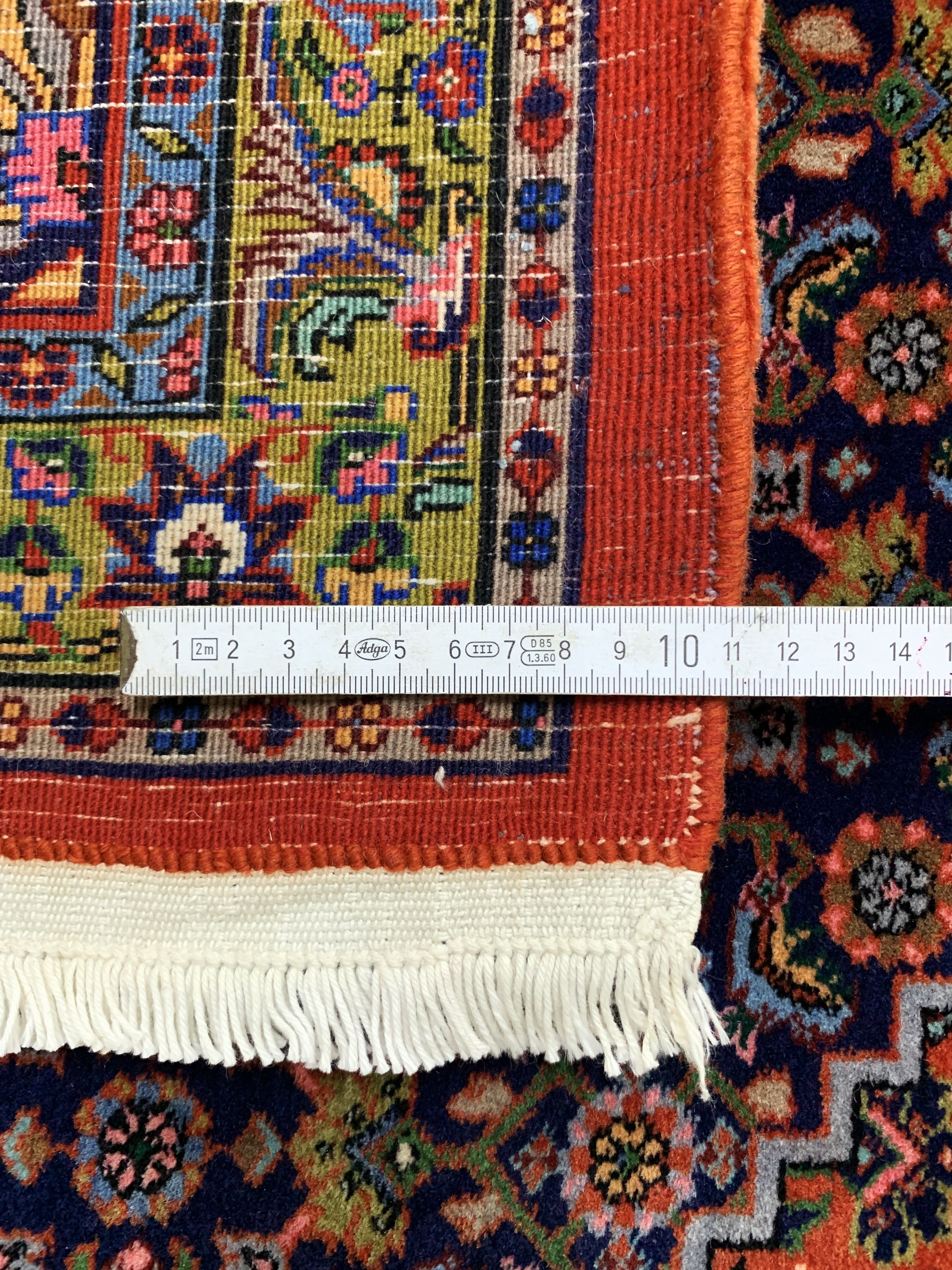 Detail h: Bidjar Kork fein, Persien, Mitte 20.Jhd, Korkwolle auf Baumwolle, ca. 396 x 300 cm, EHZ: 1-2