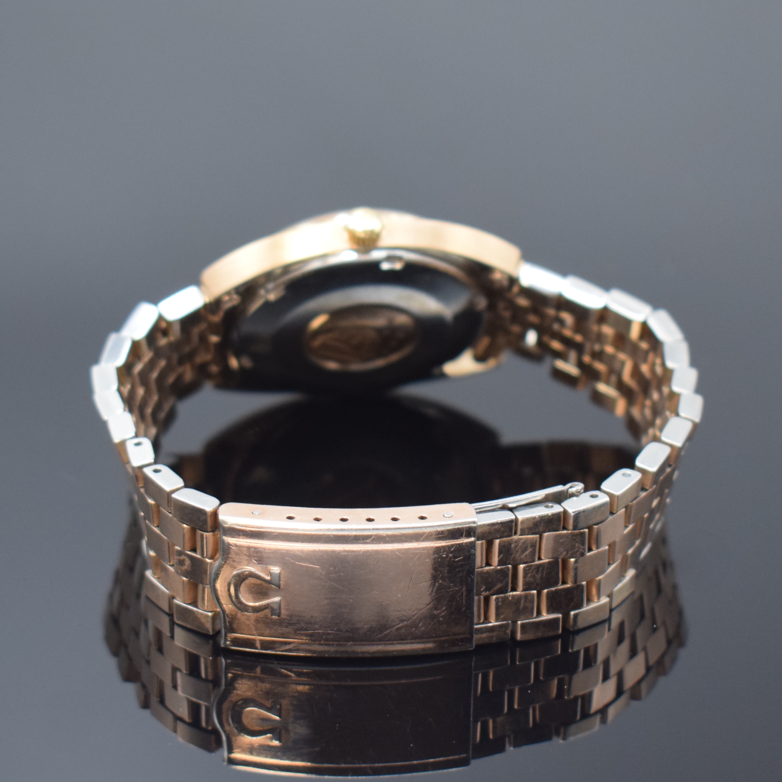 Detail b: OMEGA Constellation Chronometer Armbanduhr Referenz CE 168.019, Automatik, Schweiz um 1969, Edelstahl m. Rotgold-Haube inkl. rotverg. orig. ...