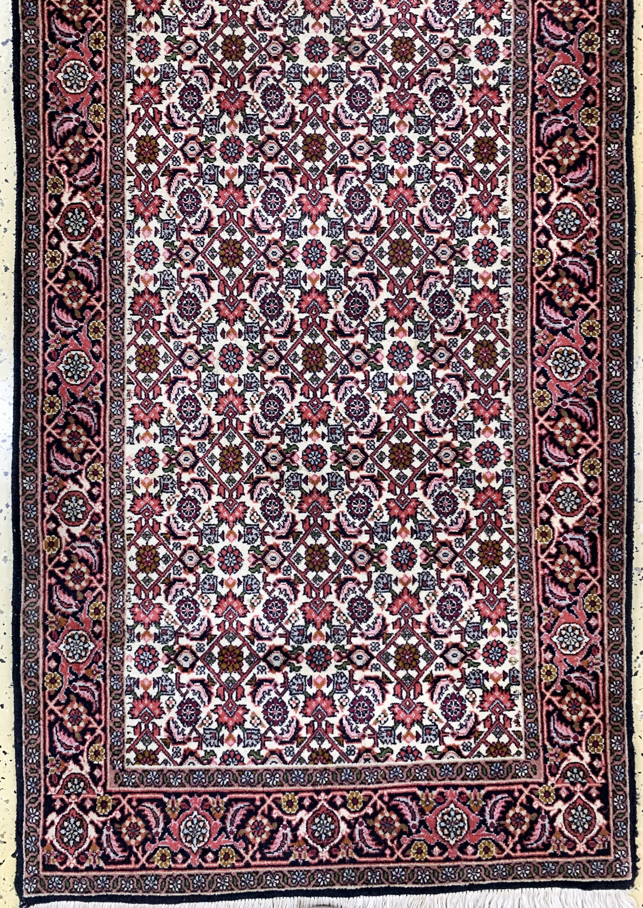 Detail c: Bidjar, Persien, Ende 20.Jhd., Wolle auf Baumwolle, ca. 390 x 90 cm, EHZ: 2