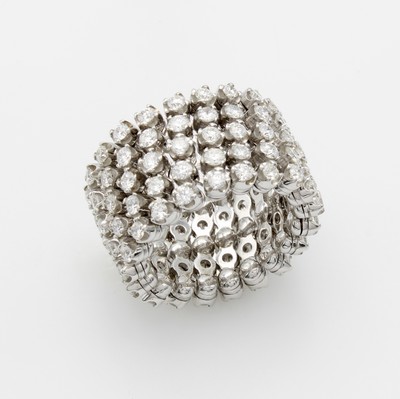 Image 26875642 - Wandelbarer Ring "Zoom - Gebrüder Schaffrath" mit Brillanten, WG 750/000, ...