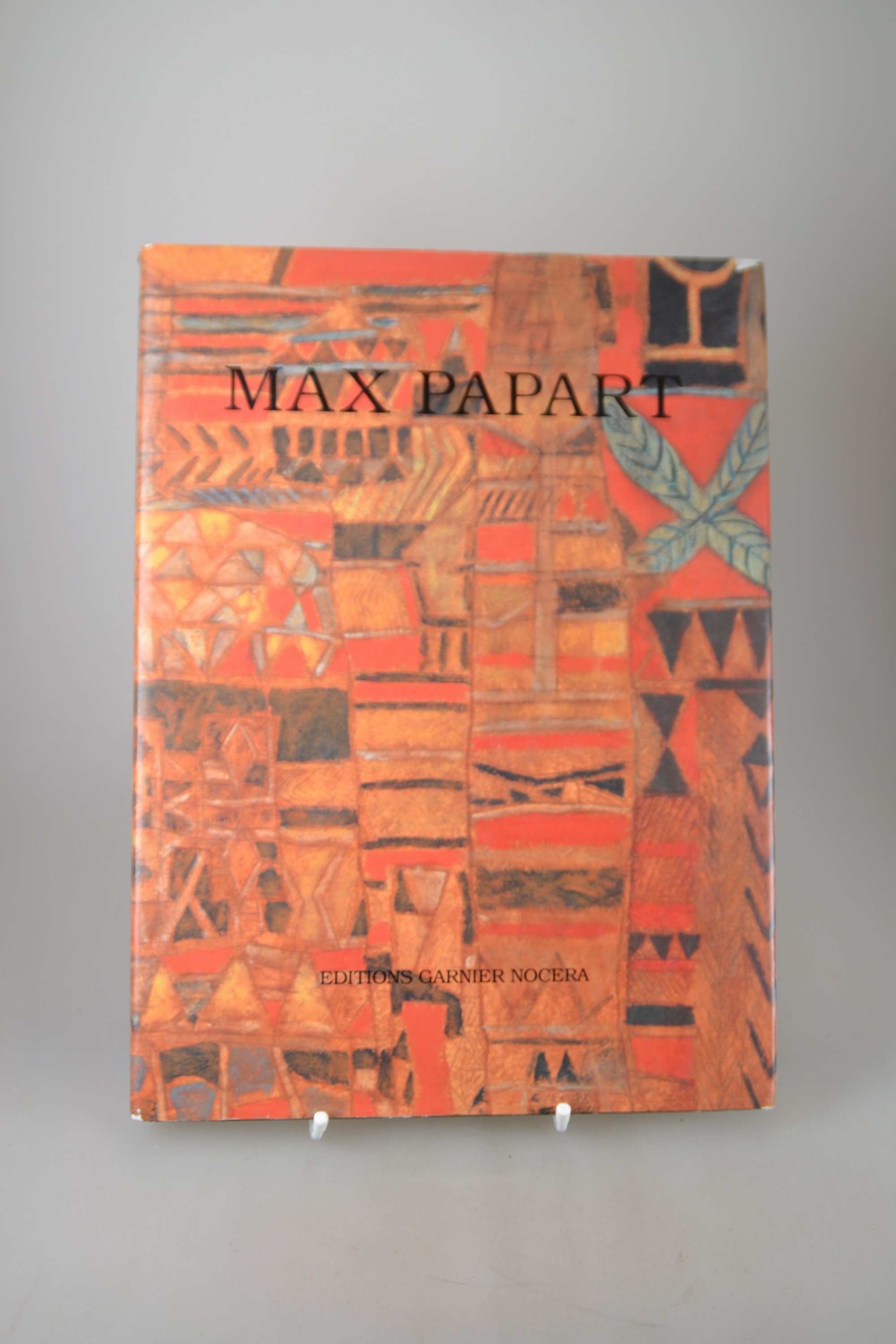 Detail c: Max Papart (1911 Marseille-1994 Paris): 2 Kataloge je mit handsignierter Original -Lithographie, Jean-Marie Dunoyer: Max Papart. Oeuvres sur Papier. ...