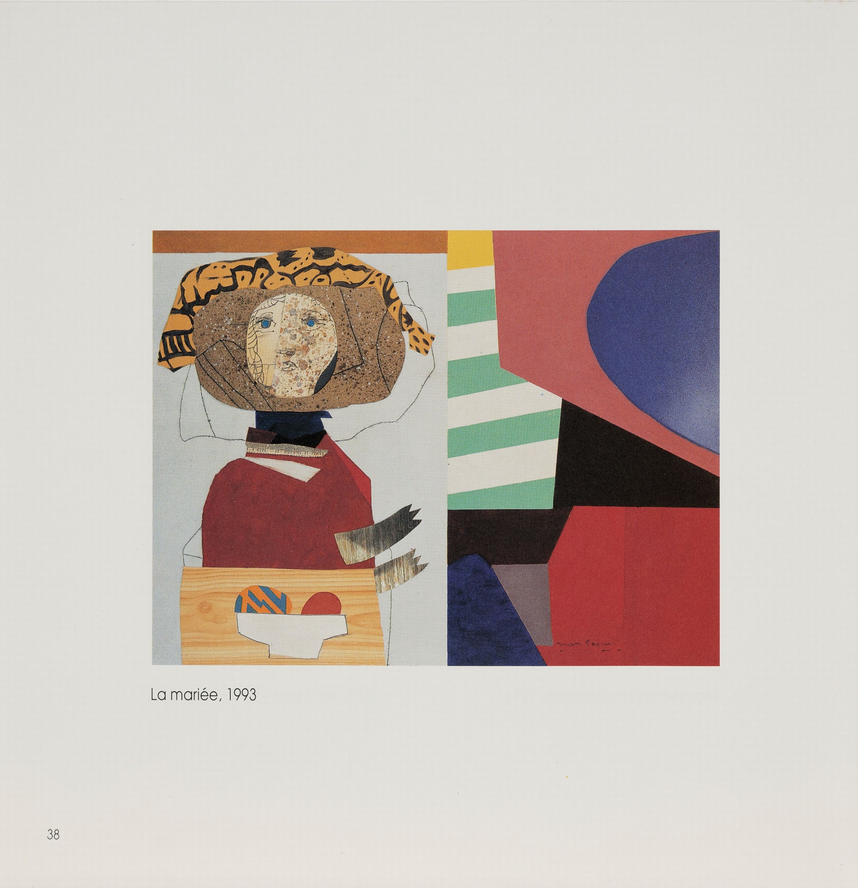 Detail k: Max Papart (1911 Marseille-1994 Paris): 2 Kataloge je mit handsignierter Original -Lithographie, Jean-Marie Dunoyer: Max Papart. Oeuvres sur Papier. ...
