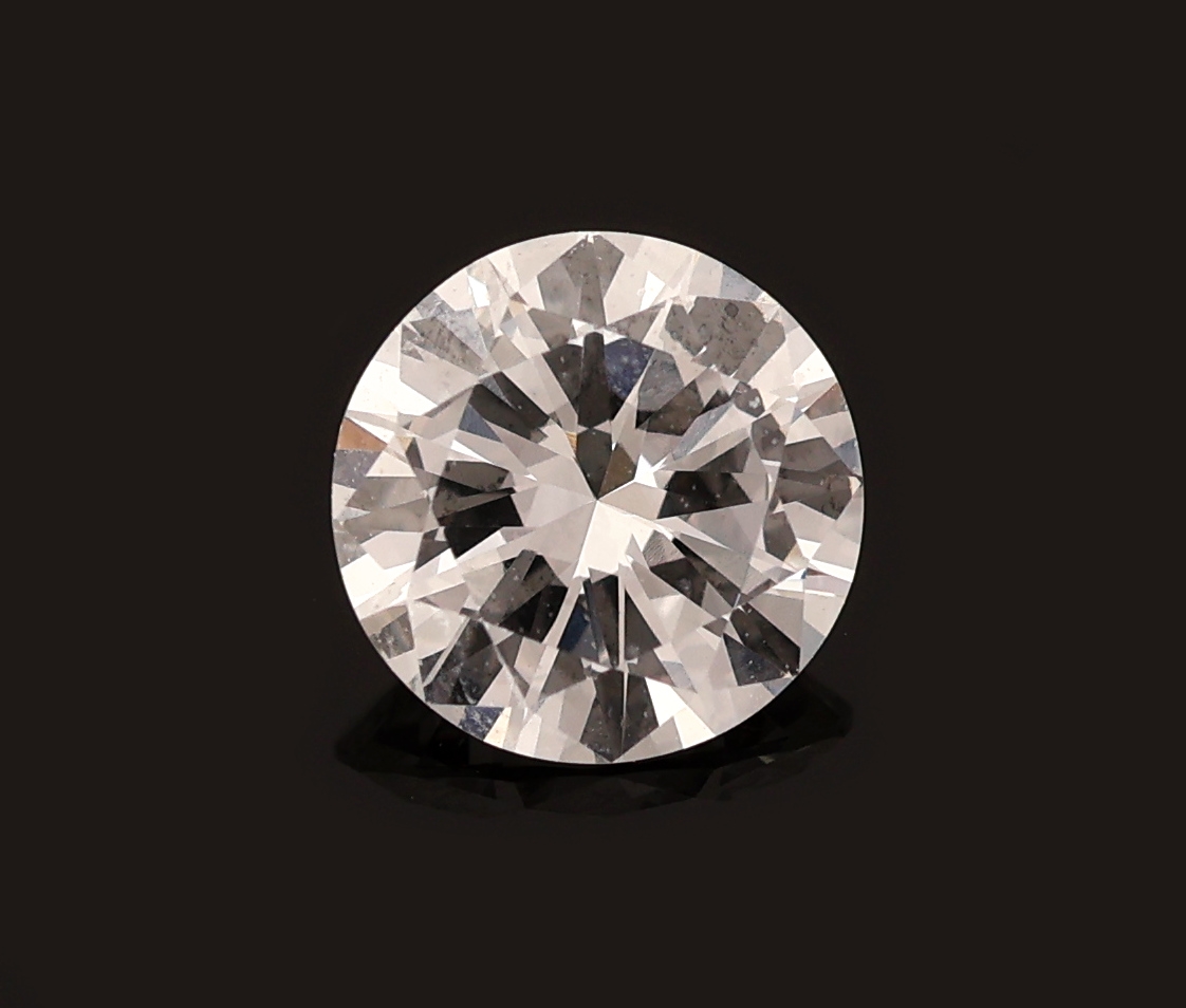 Detail a: Loser Brillant, 0.513 ct hochfeines Weiß/lr, Schliff sehr gut, Proportionen sehr gut, Floureszenz keine, Expertise Diamant Prüflabor ...