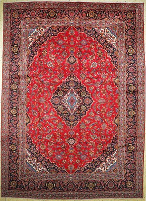 Image 26877748 - Keschan, Persien, Neuwertig, Wolle auf Baumwolle, ca. 405 x 290 cm Schätzpreis: ...